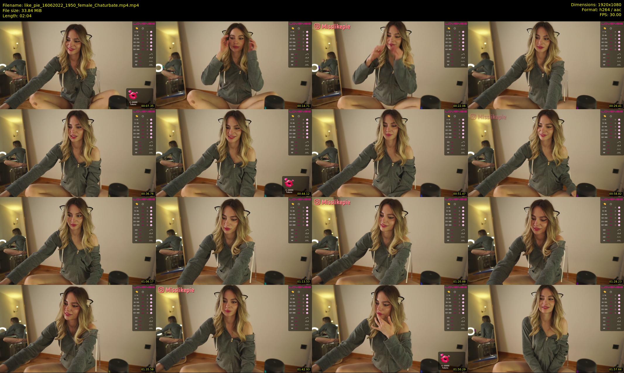 like_pie — 3 minute Chaturbate couple cam show recording, 1080p, Jun 16, 2022