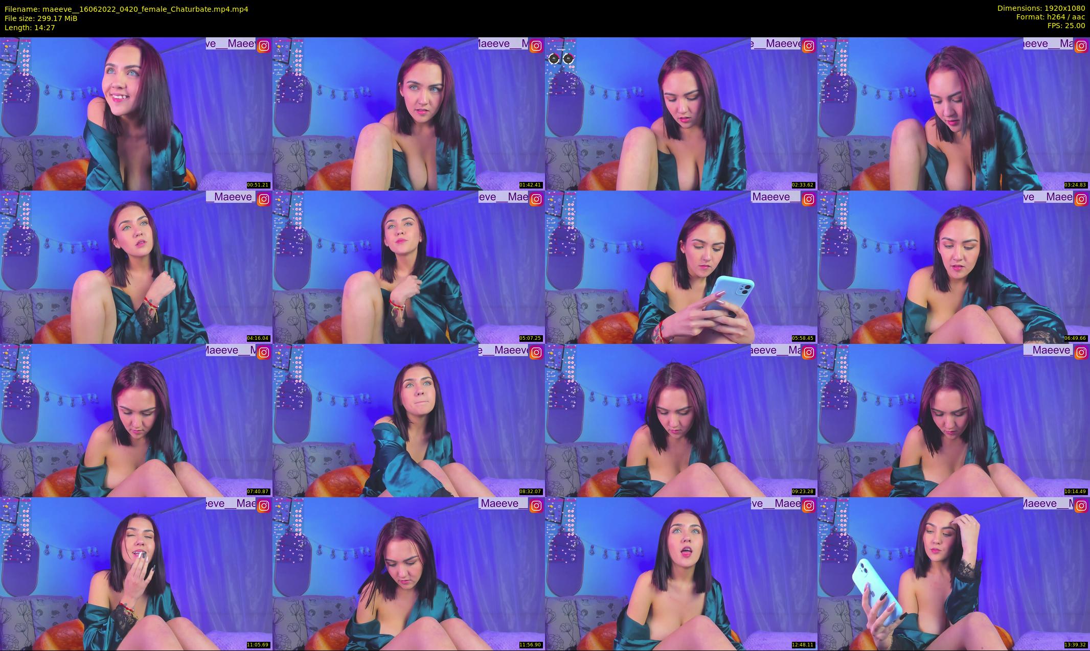 maeeve_ — 15 minute Chaturbate female cam show recording, 1080p, Jun 16, 2022