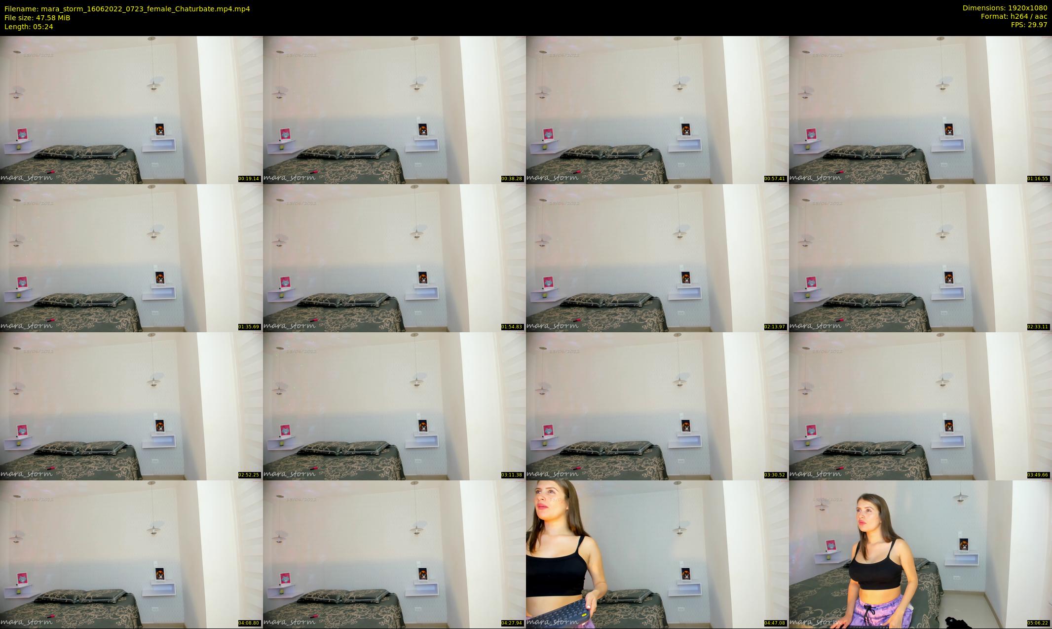 mara_storm — 6 minute Chaturbate female cam show recording, 1080p, Jun 16, 2022