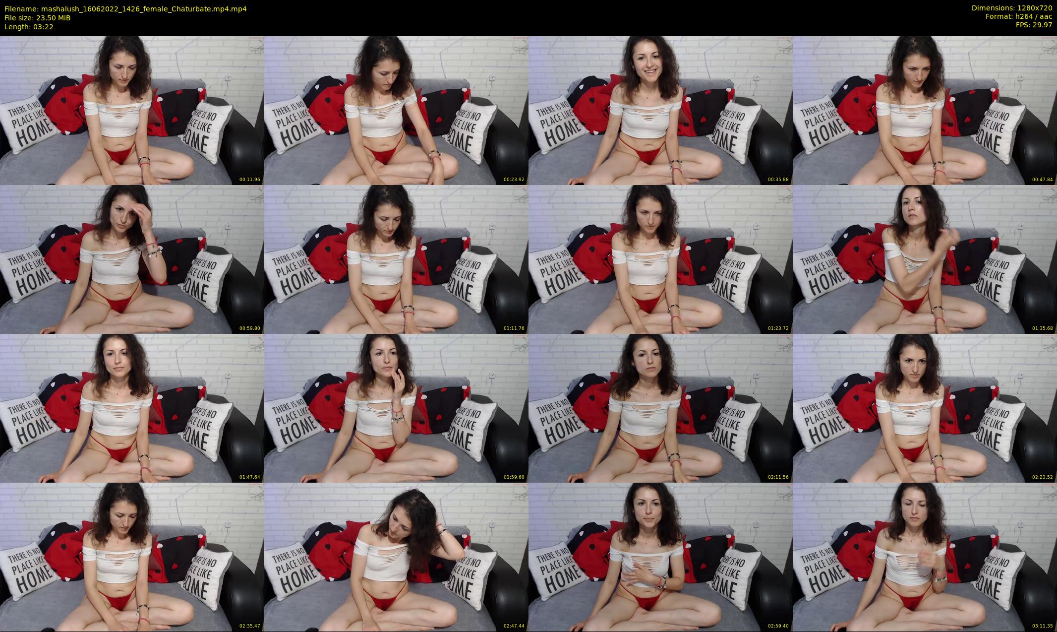 mashalush — 4 minute Chaturbate female cam show recording, 720p, Jun 16, 2022