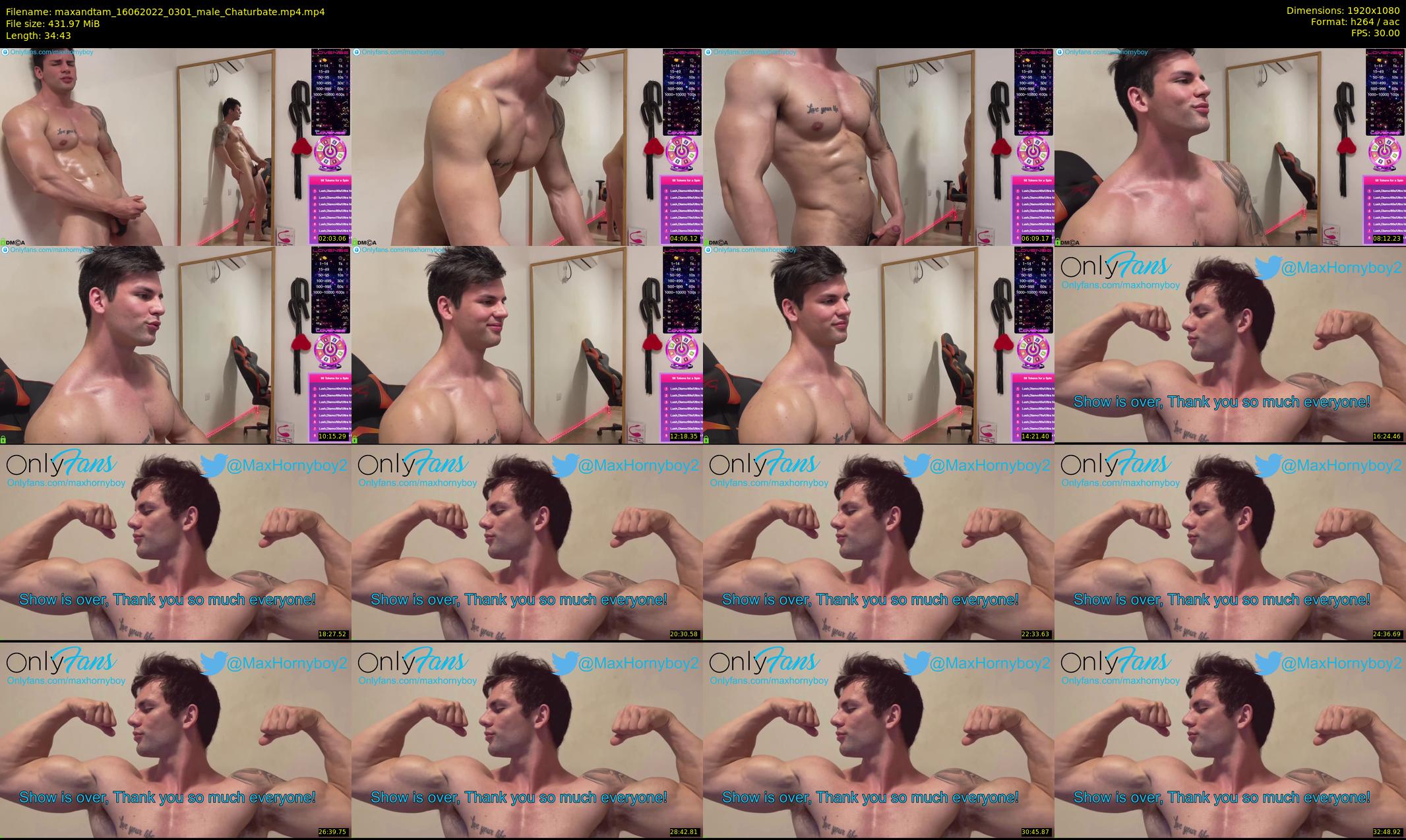 maxandtam — 35 minute Chaturbate couple cam show recording, 1080p, Jun 16, 2022