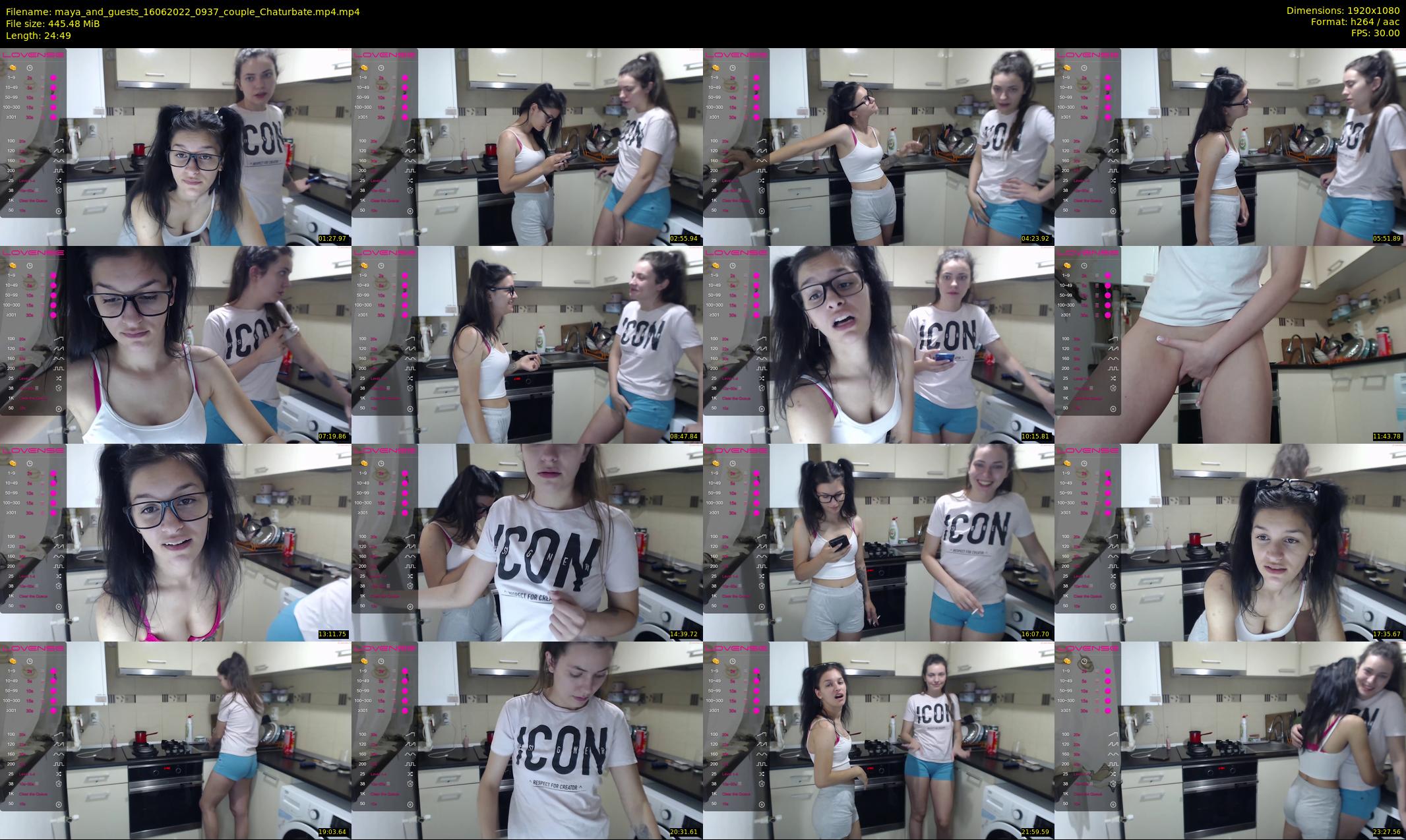 maya_and_guests — 25 minute Chaturbate couple cam show recording, 1080p, Jun 16, 2022