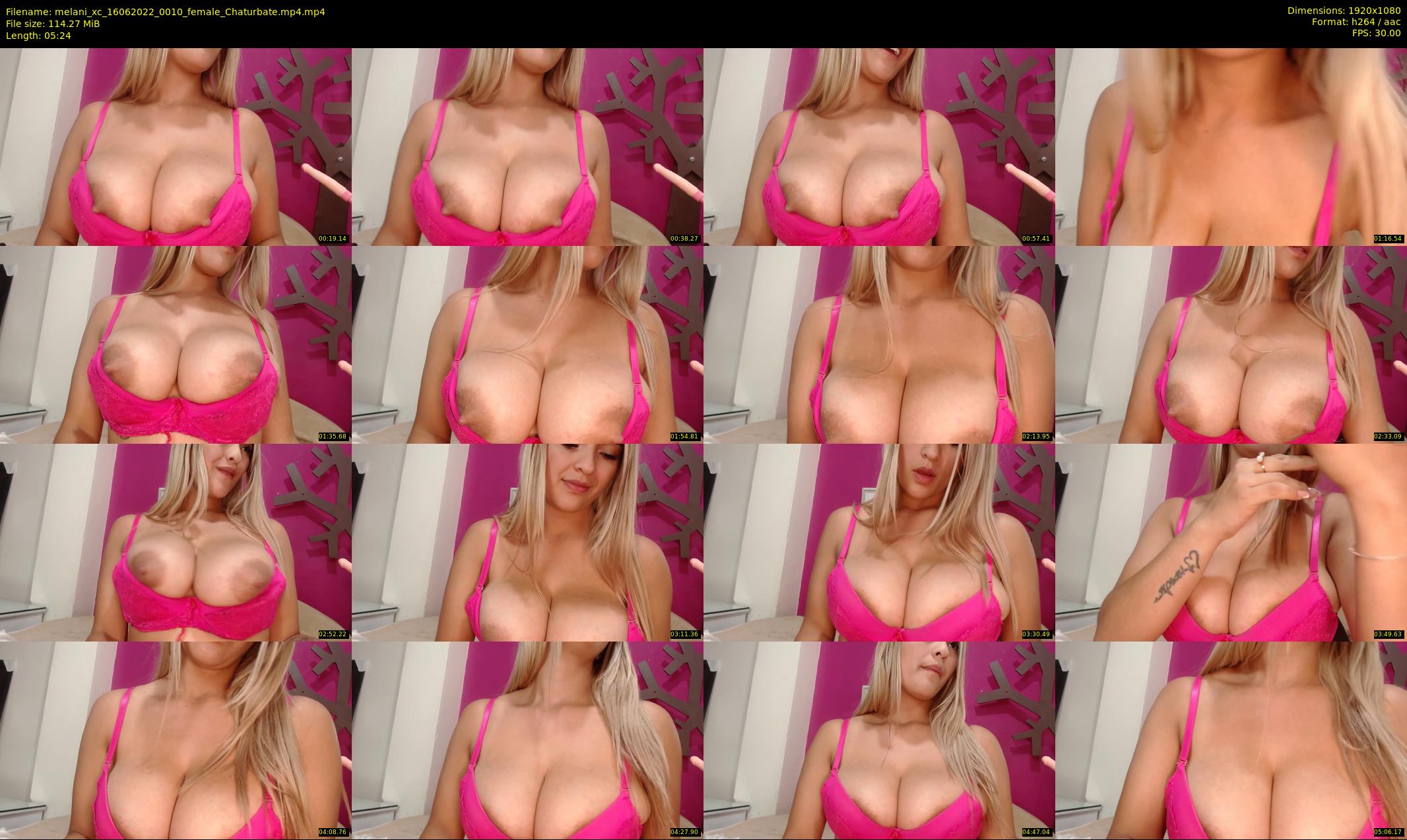 melani_xc — 6 minute Chaturbate female cam show recording, 1080p, Jun 16, 2022