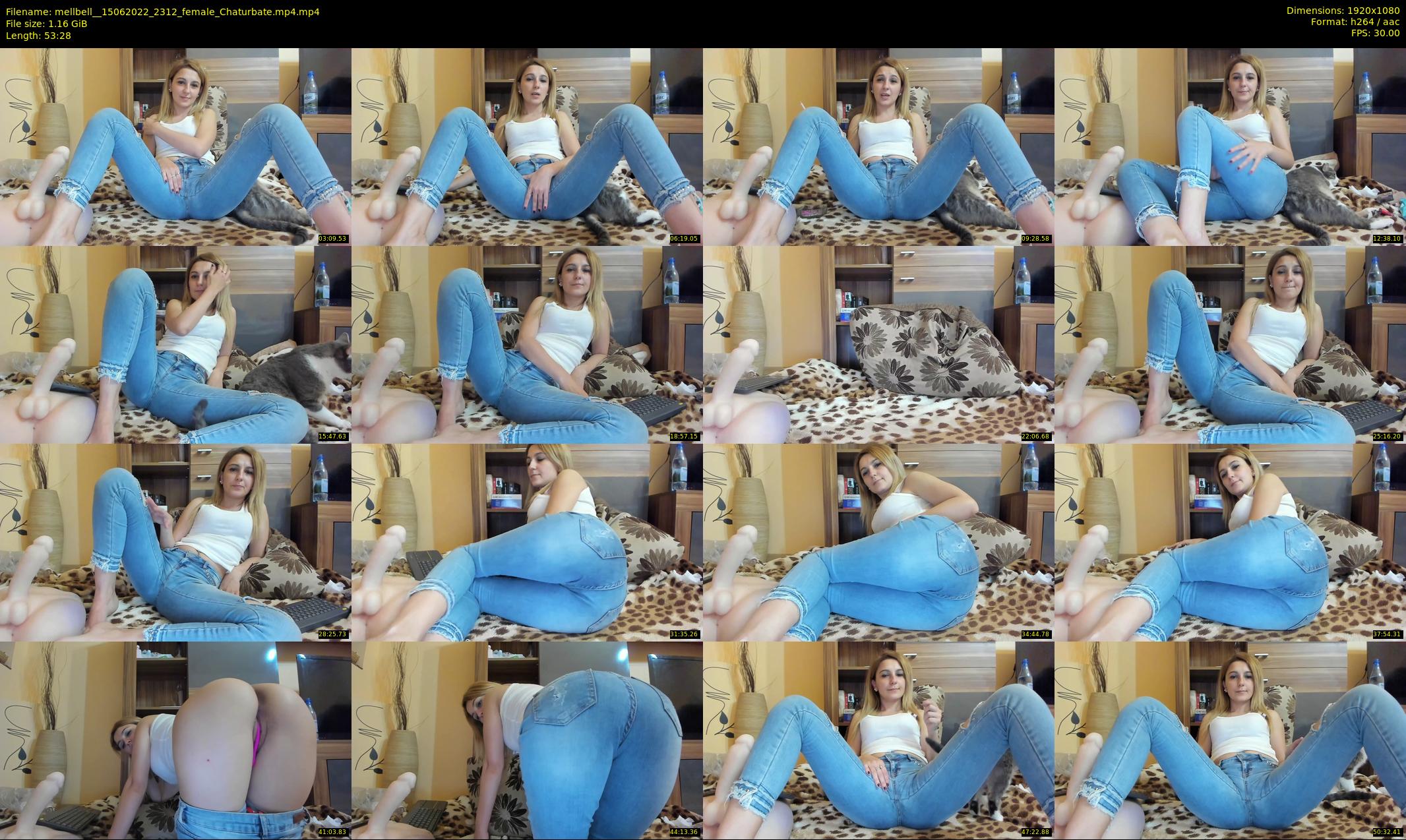 mellbell_ — 54 minute Chaturbate female cam show recording, 1080p, Jun 15, 2022