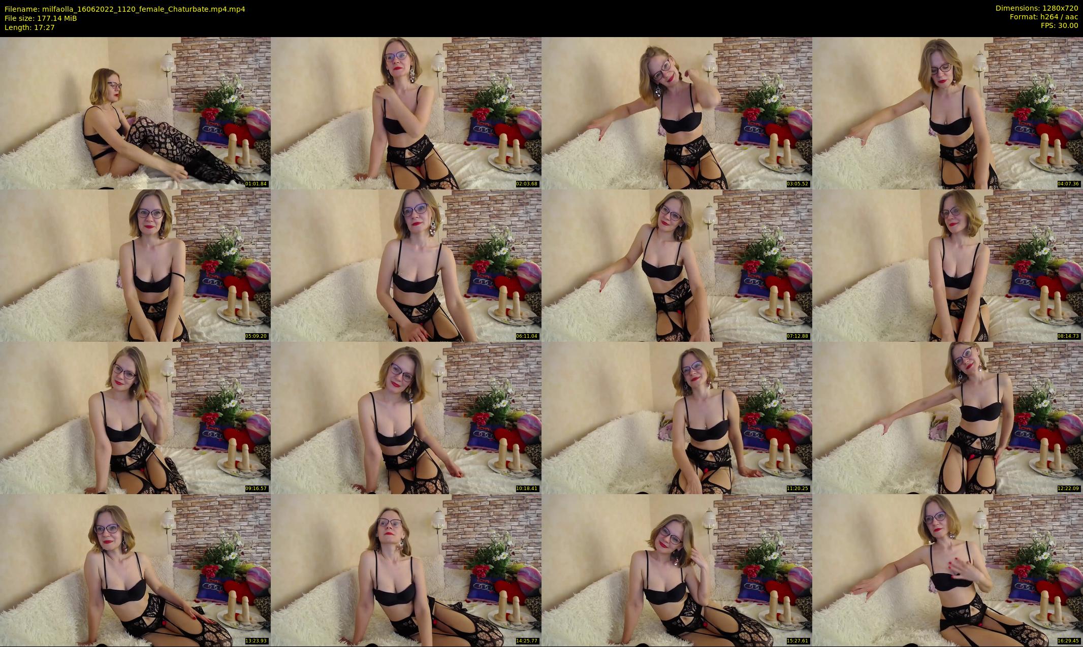 milfaolla — 18 minute Chaturbate female cam show recording, 720p, Jun 16, 2022