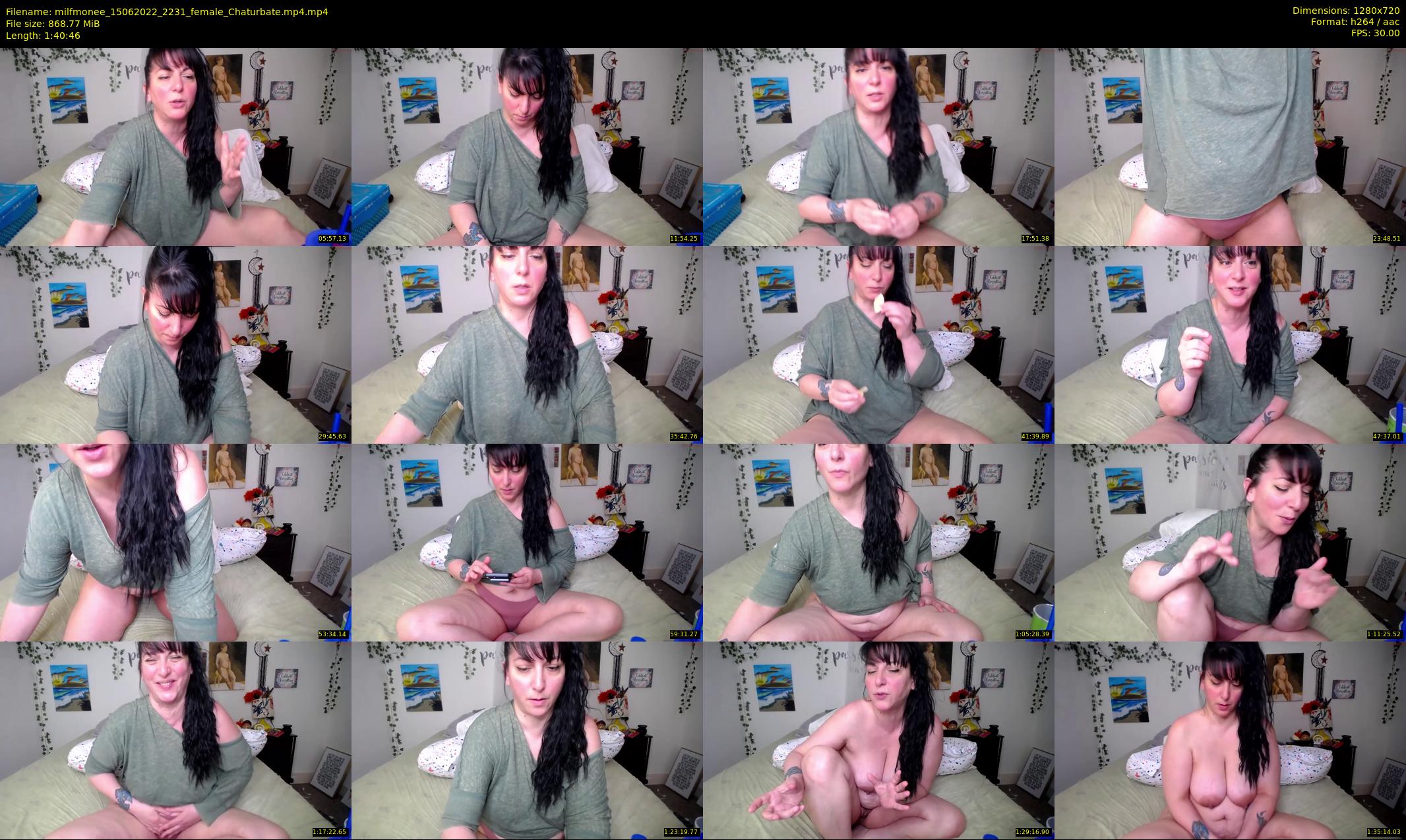 milfmonee — 101 minute Chaturbate female cam show recording, 720p, Jun 15, 2022