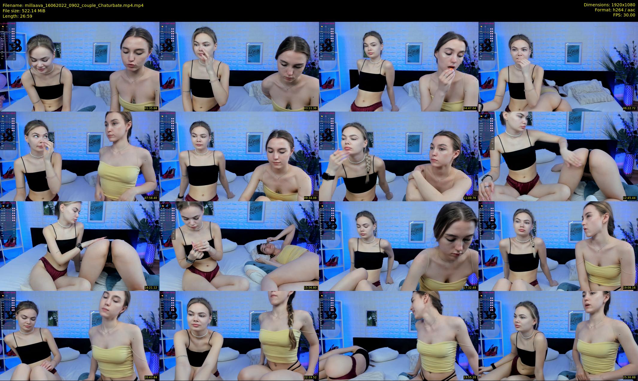 millaava — 27 minute Chaturbate female cam show recording, 1080p, Jun 16, 2022