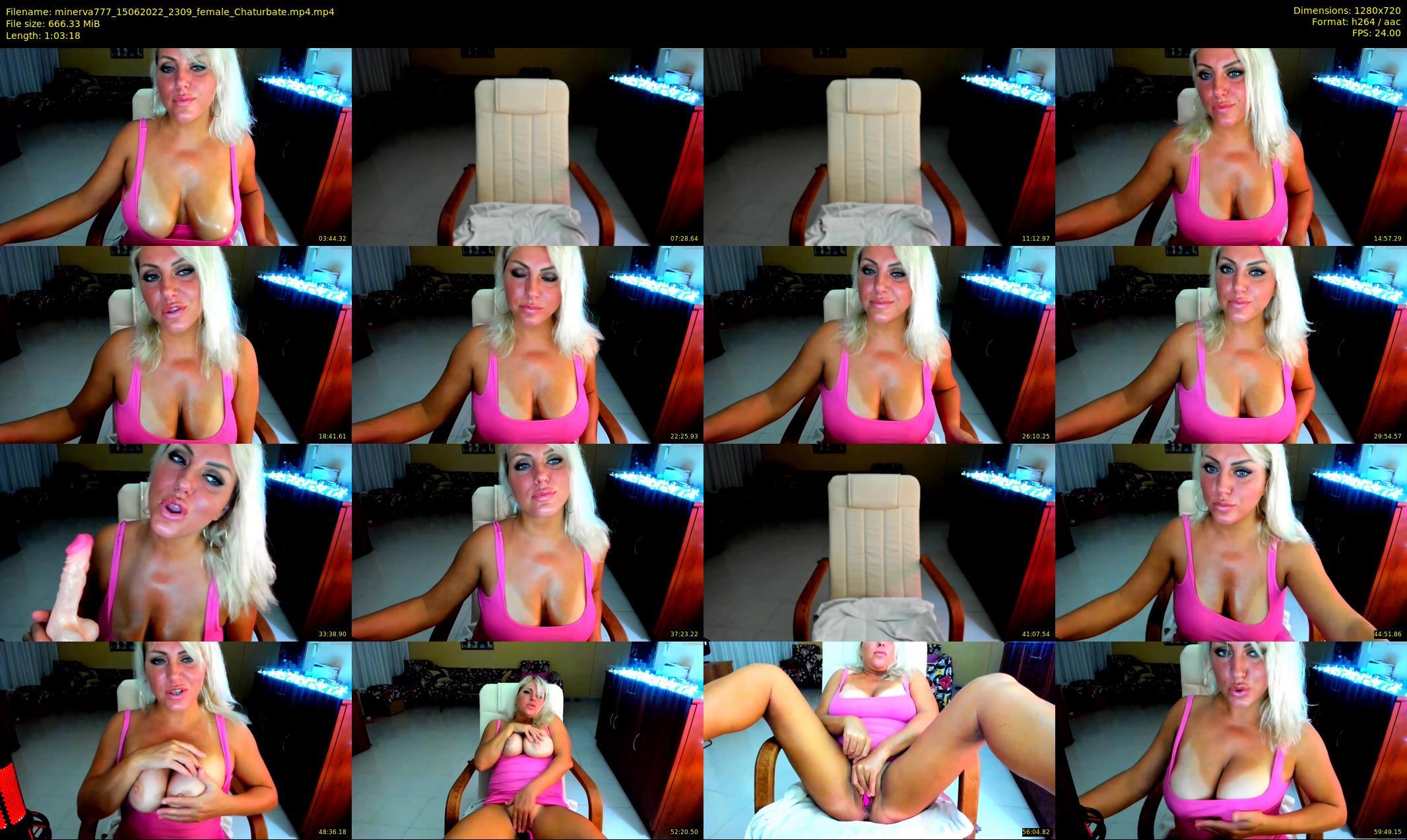 minerva777 — 64 minute Chaturbate female cam show recording, 720p, Jun 15, 2022