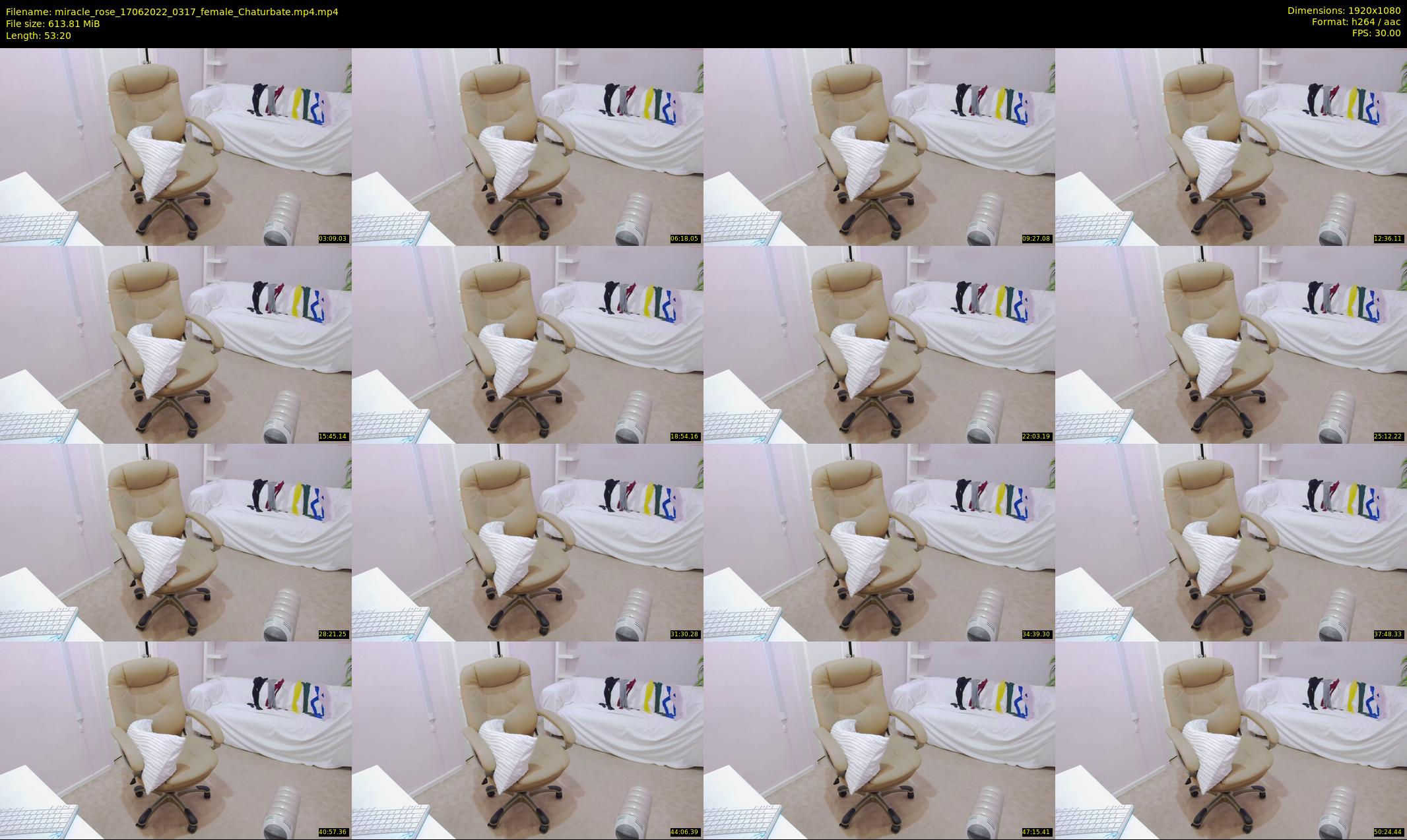 miracle_rose — 54 minute Chaturbate female cam show recording, 1080p, Jun 17, 2022