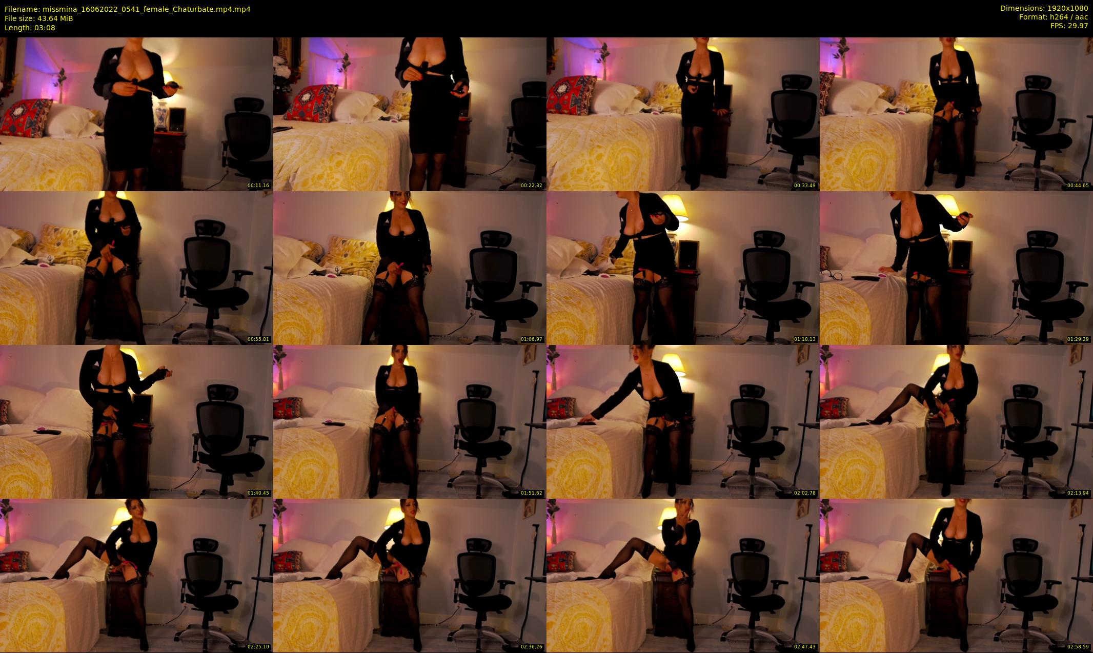 missmina — 4 minute Chaturbate female cam show recording, 1080p, Jun 16, 2022