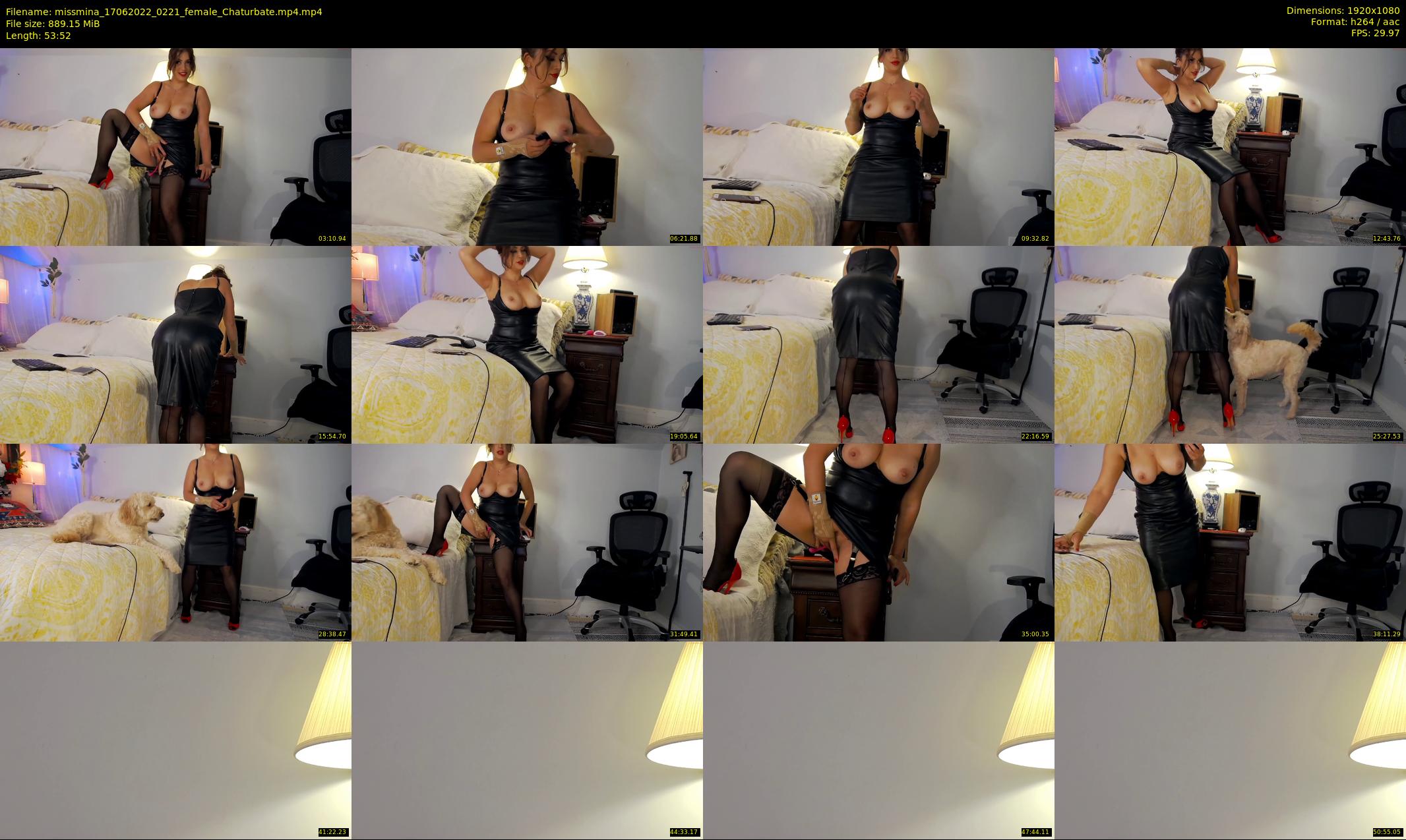 missmina — 54 minute Chaturbate female cam show recording, 1080p, Jun 17, 2022