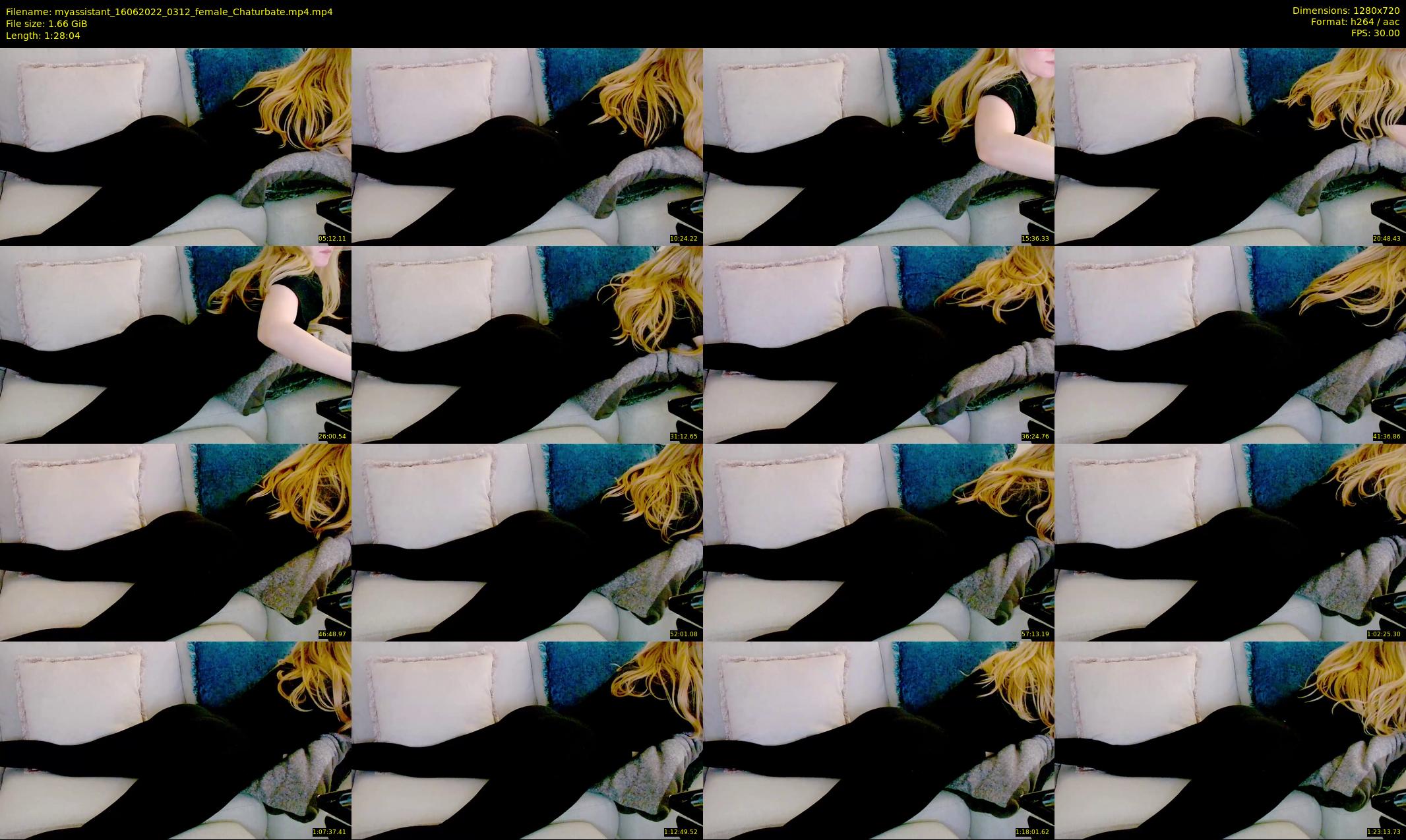 myassistant — 89 minute Chaturbate female cam show recording, 720p, Jun 16, 2022