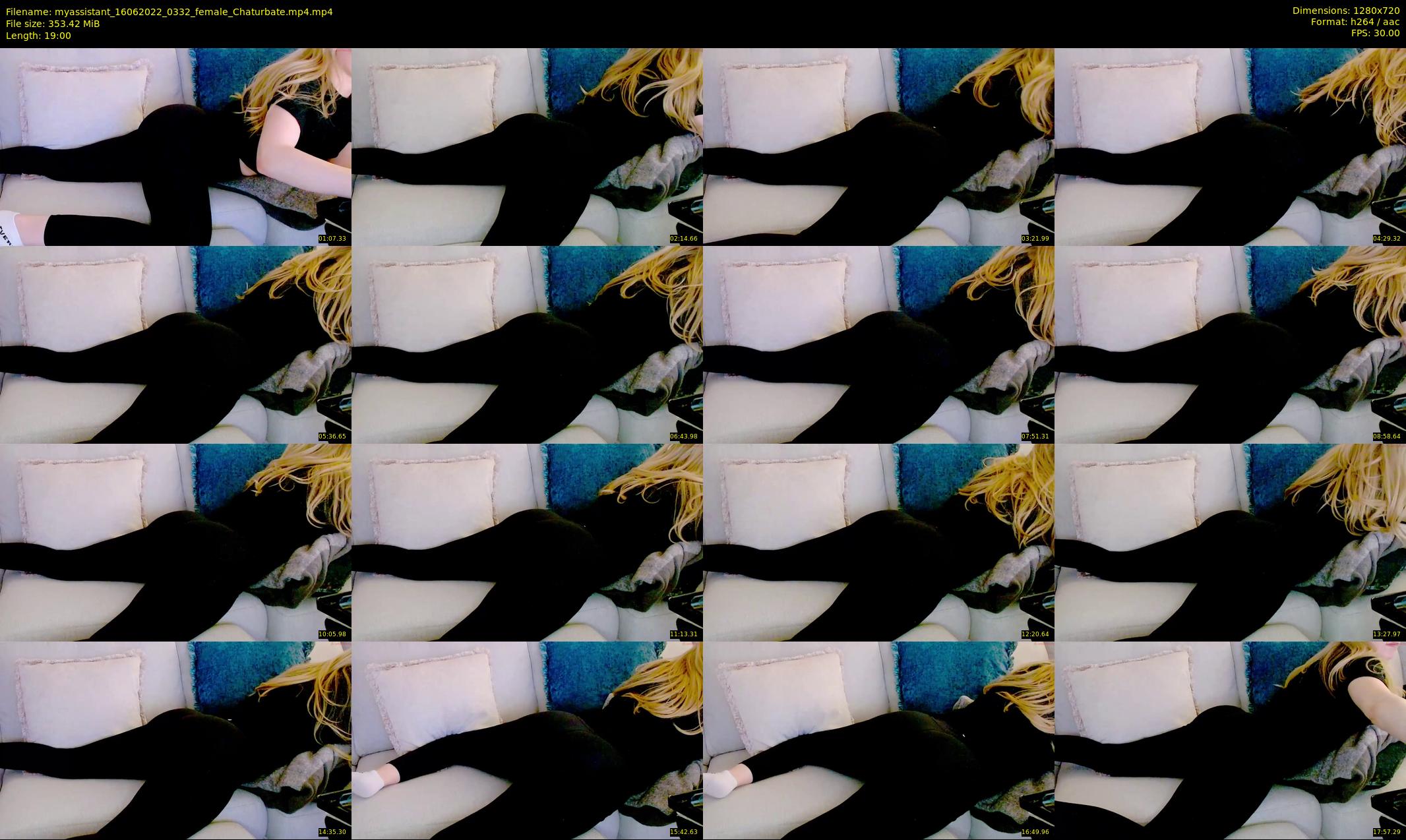 myassistant — 19 minute Chaturbate female cam show recording, 720p, Jun 16, 2022