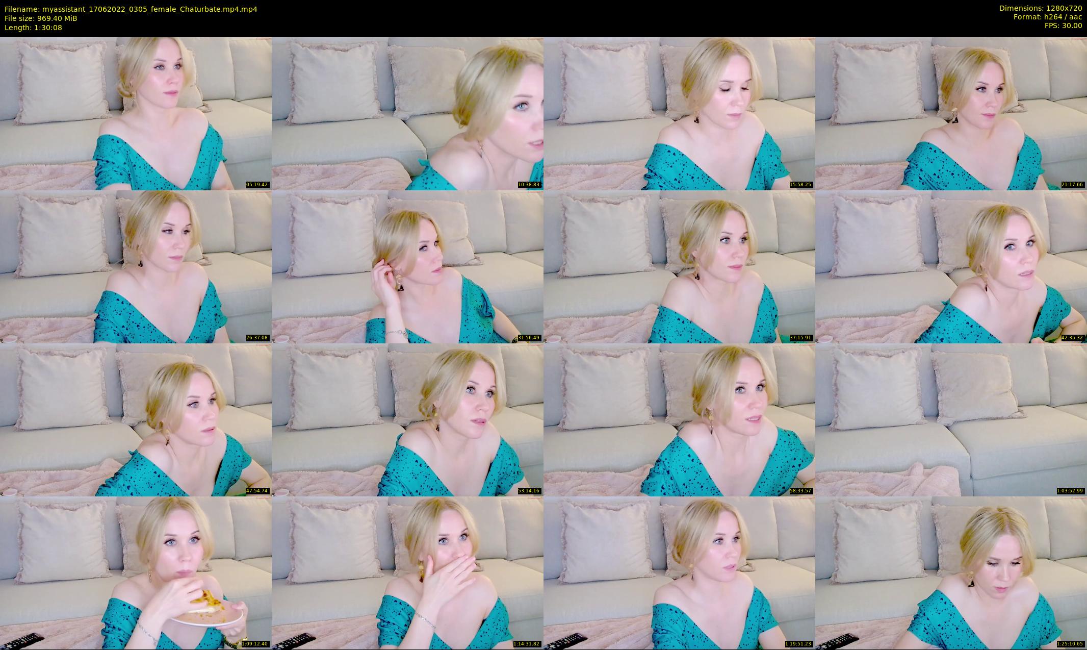 myassistant — 91 minute Chaturbate female cam show recording, 720p, Jun 17, 2022