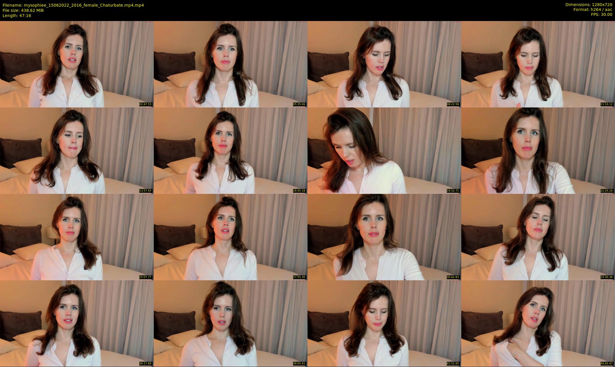 mysophiee — 48 minute Chaturbate female cam show recording, 720p, Jun 15, 2022