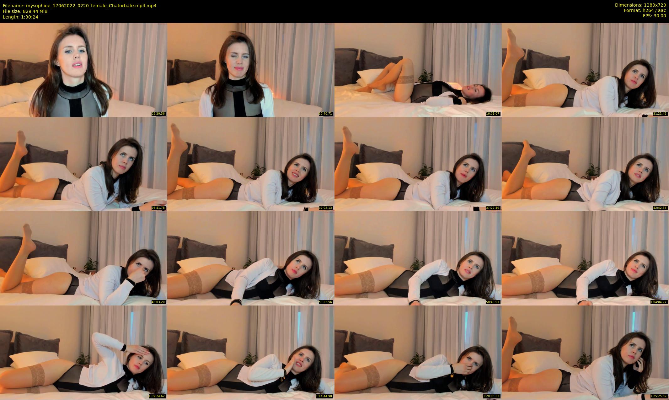 mysophiee — 91 minute Chaturbate female cam show recording, 720p, Jun 17, 2022