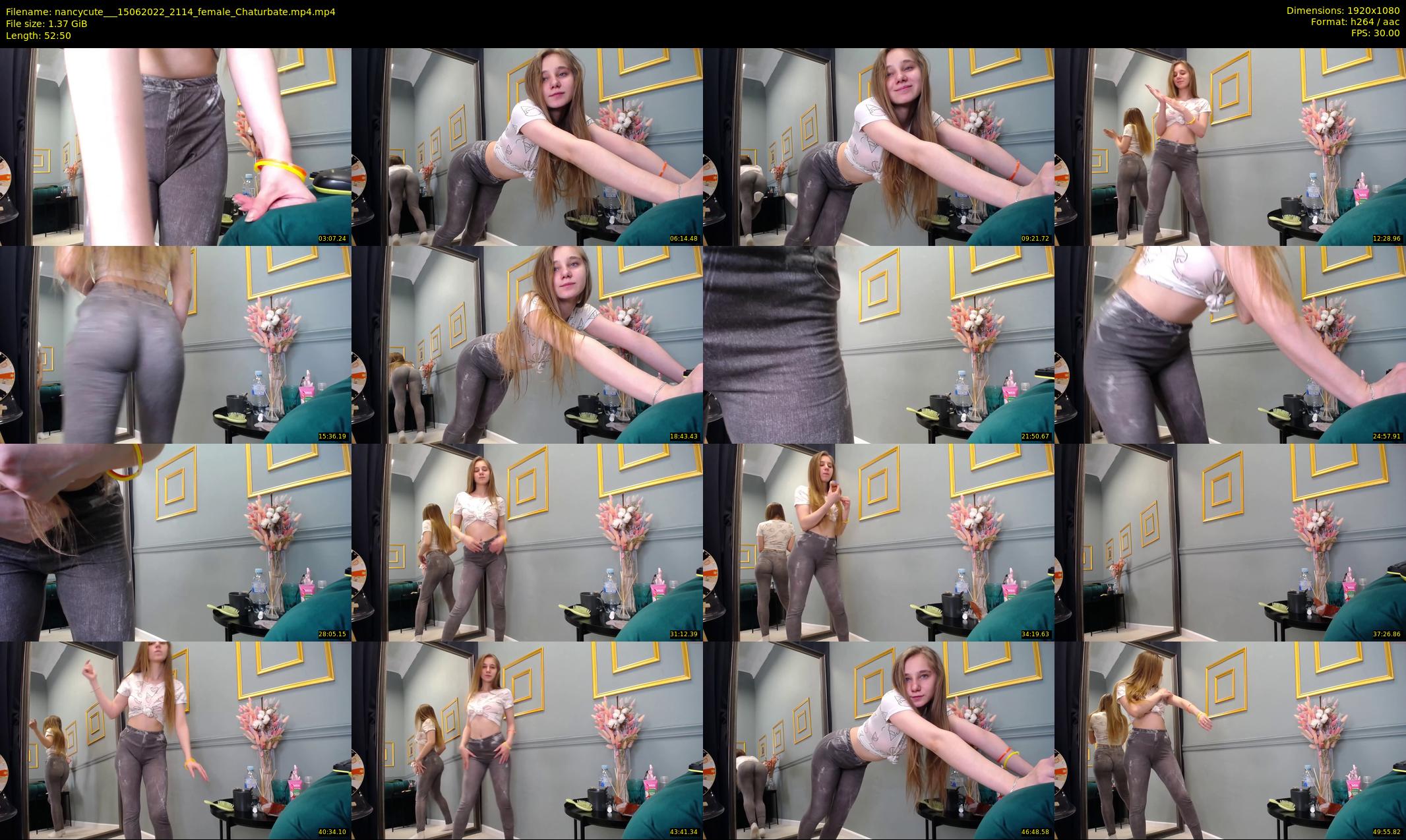 nancycute__ — 53 minute Chaturbate female cam show recording, 1080p, Jun 15, 2022