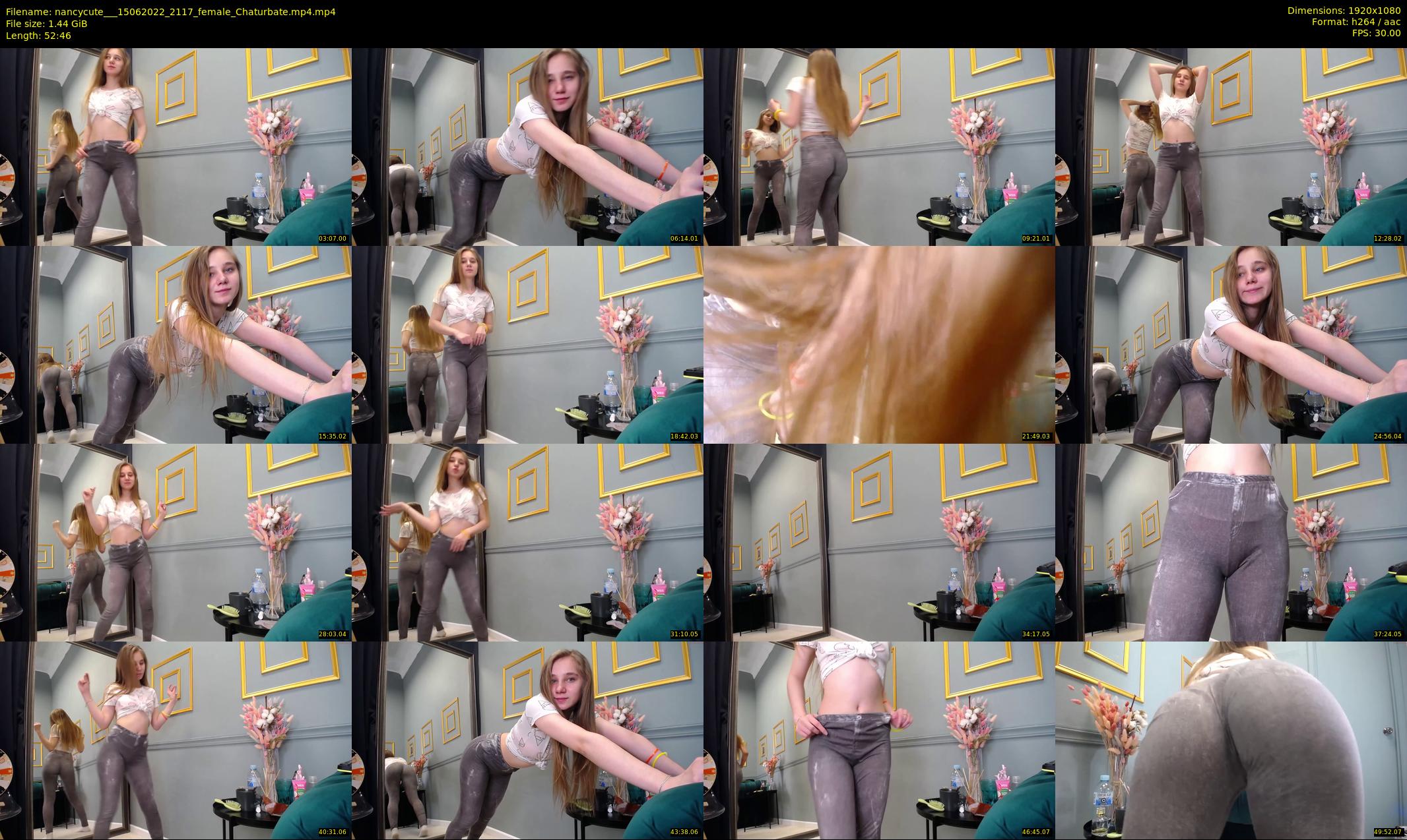nancycute__ — 53 minute Chaturbate female cam show recording, 1080p, Jun 15, 2022