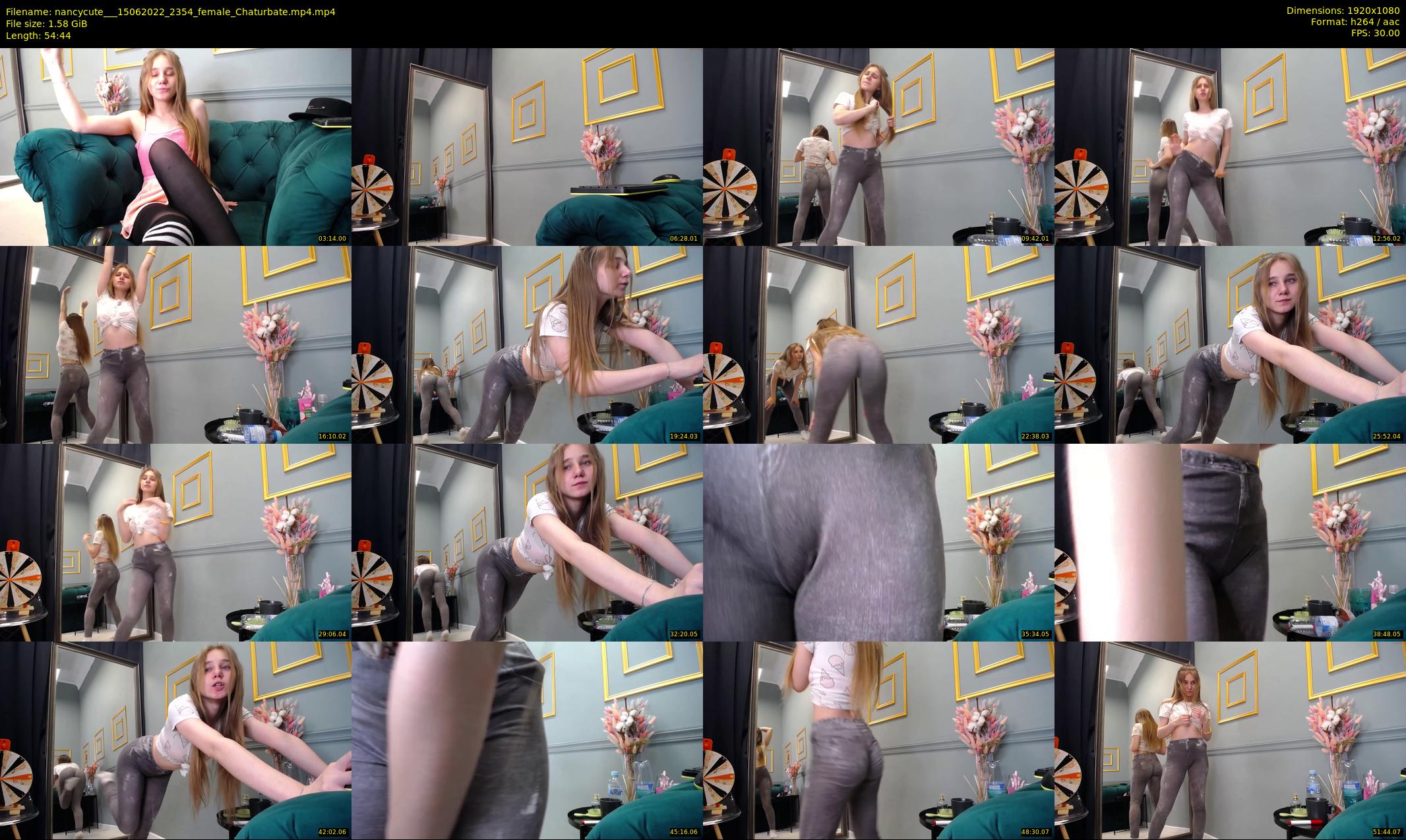 nancycute__ — 55 minute Chaturbate female cam show recording, 1080p, Jun 15, 2022