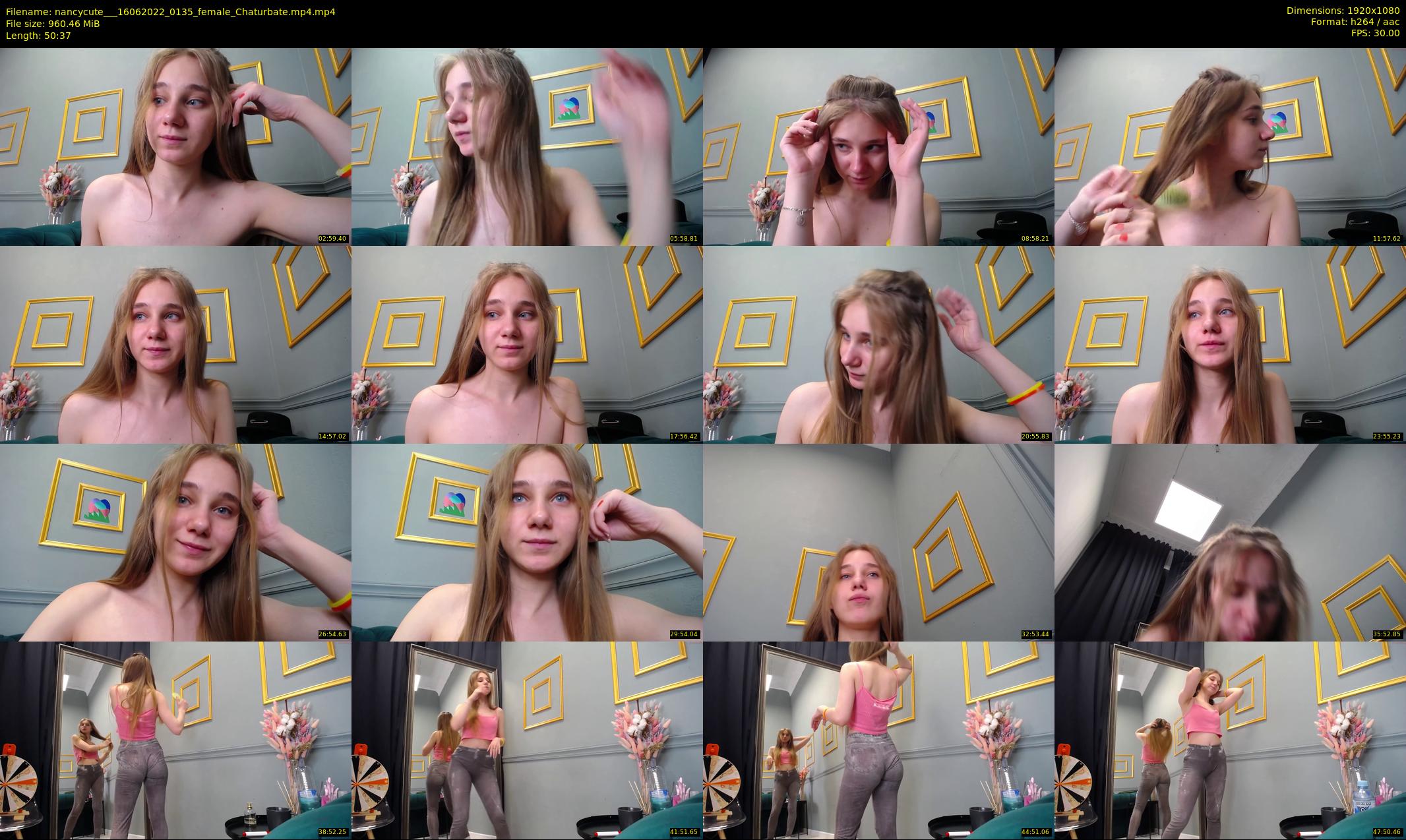 nancycute__ — 51 minute Chaturbate female cam show recording, 1080p, Jun 16, 2022