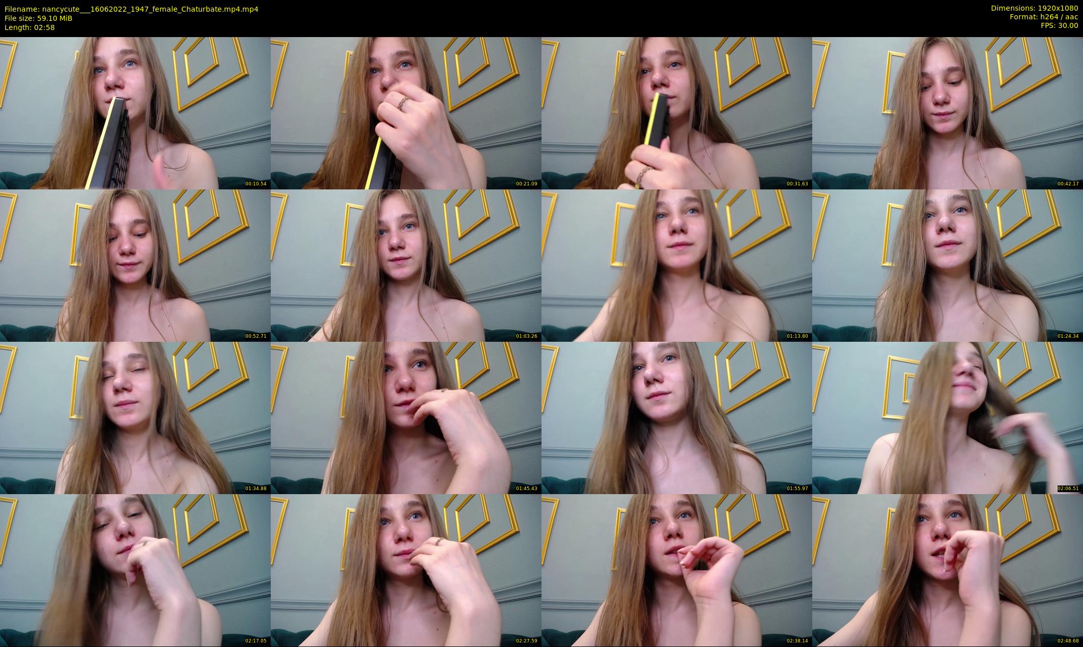 nancycute__ — 3 minute Chaturbate female cam show recording, 1080p, Jun 16, 2022