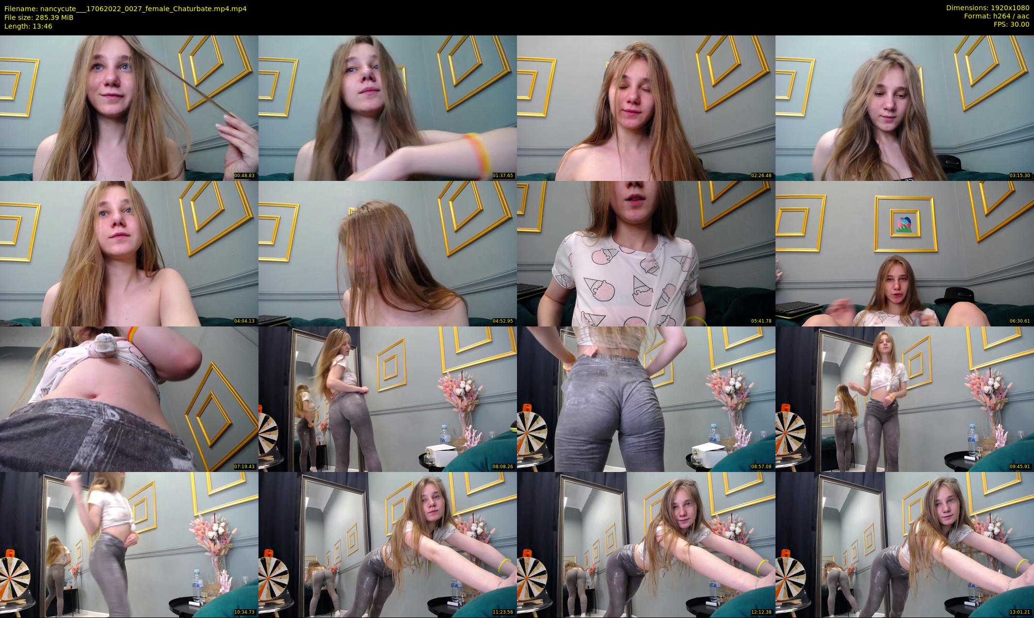 nancycute__ — 14 minute Chaturbate female cam show recording, 1080p, Jun 17, 2022