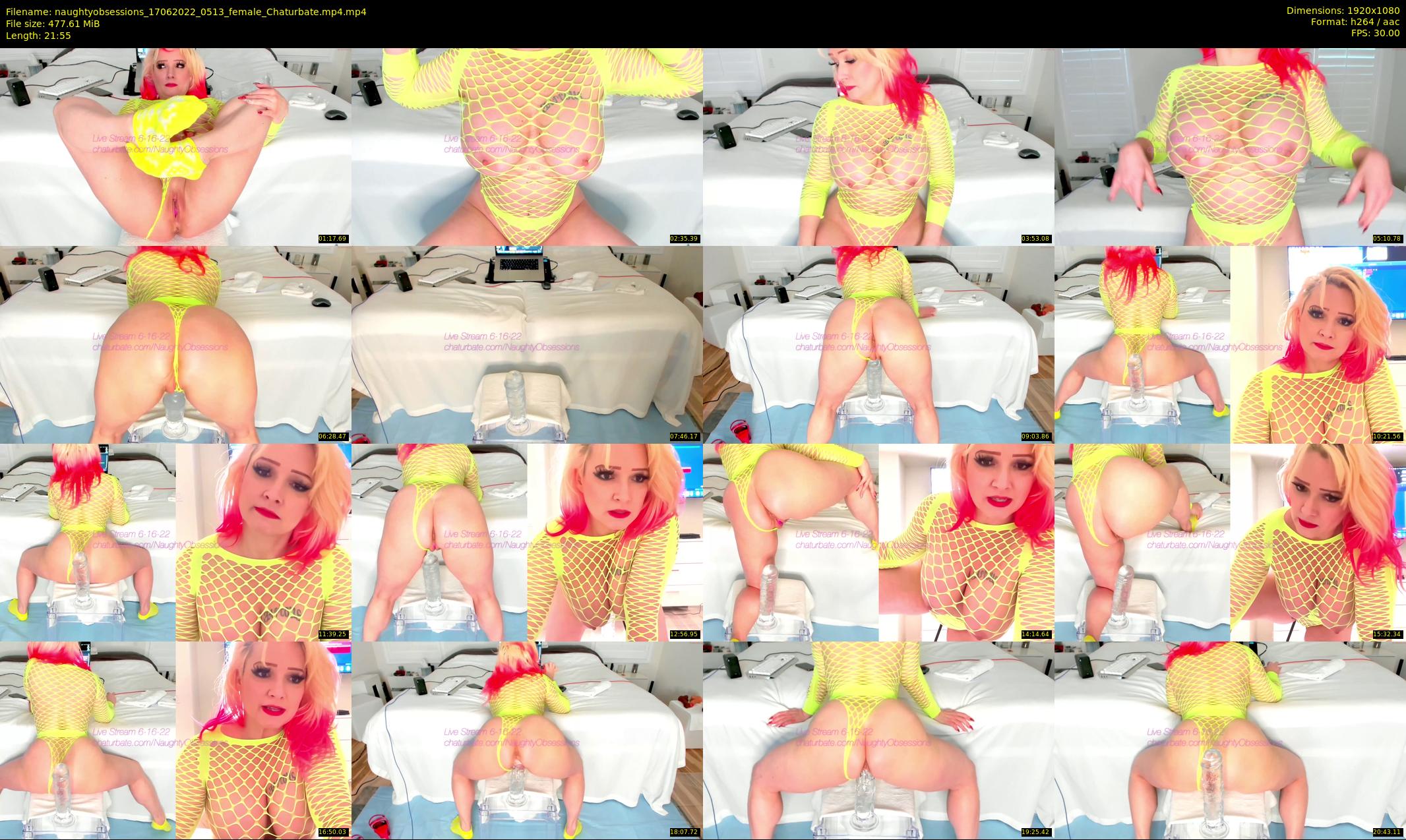 naughtyobsessions — 22 minute Chaturbate female cam show recording, 1080p, Jun 17, 2022