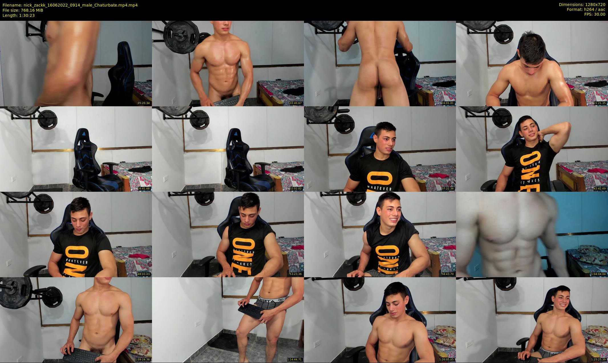 nick_zackk — 91 minute Chaturbate male cam show recording, 720p, Jun 16, 2022