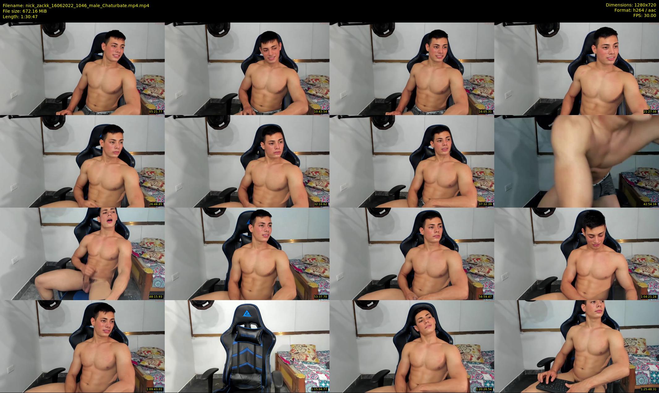 nick_zackk — 91 minute Chaturbate male cam show recording, 720p, Jun 16, 2022