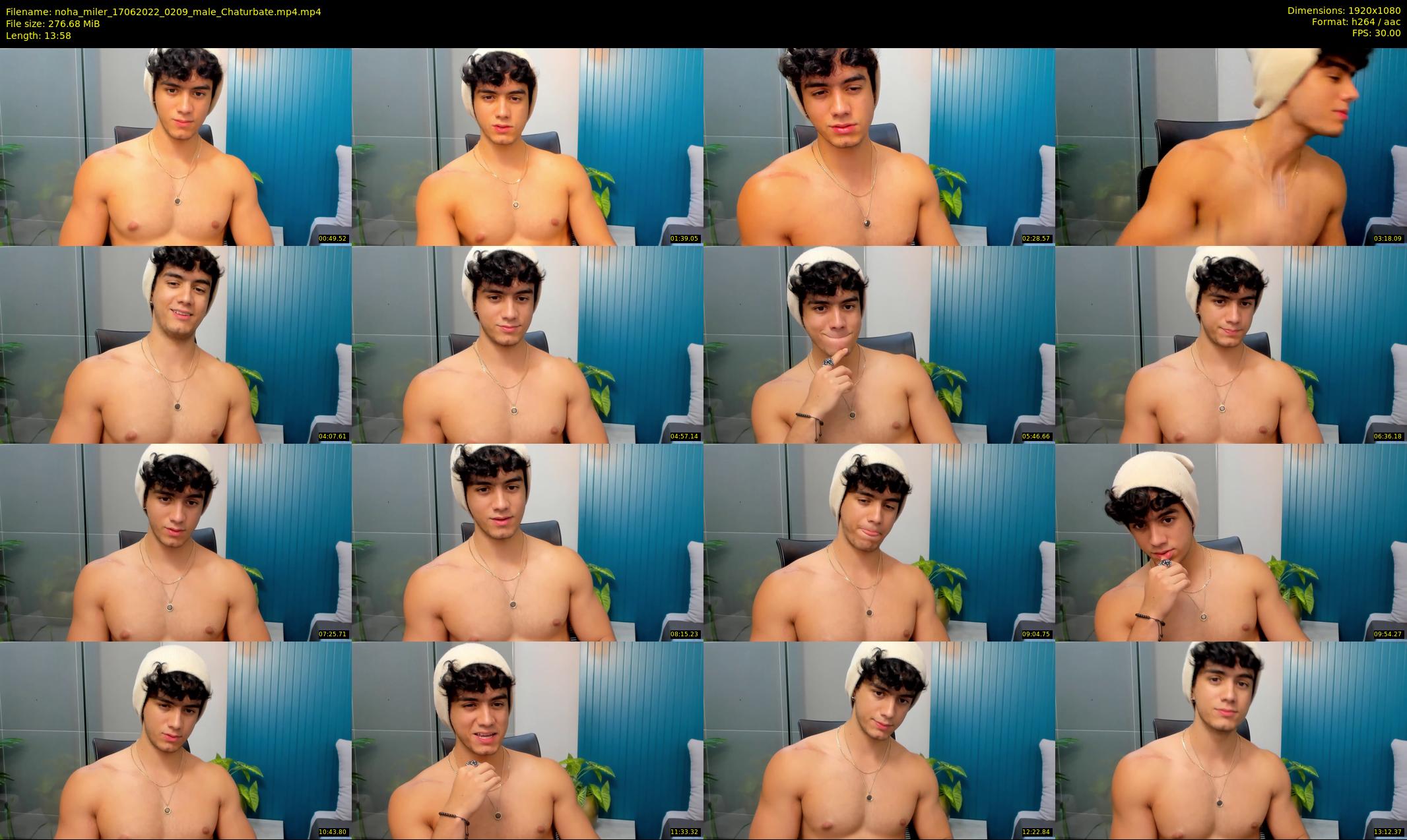 noha_miler — 14 minute Chaturbate male cam show recording, 1080p, Jun 17, 2022