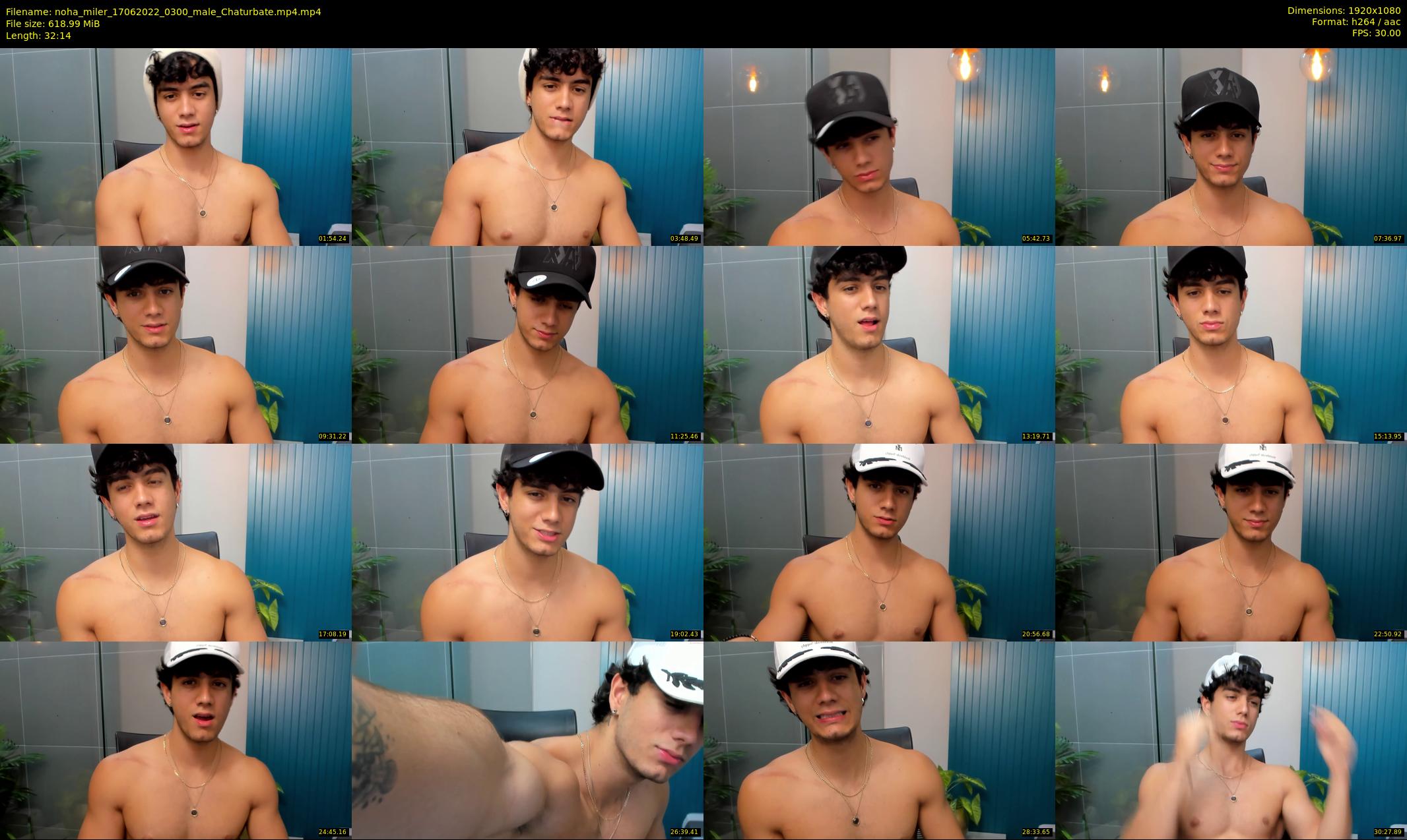 noha_miler — 33 minute Chaturbate male cam show recording, 1080p, Jun 17, 2022
