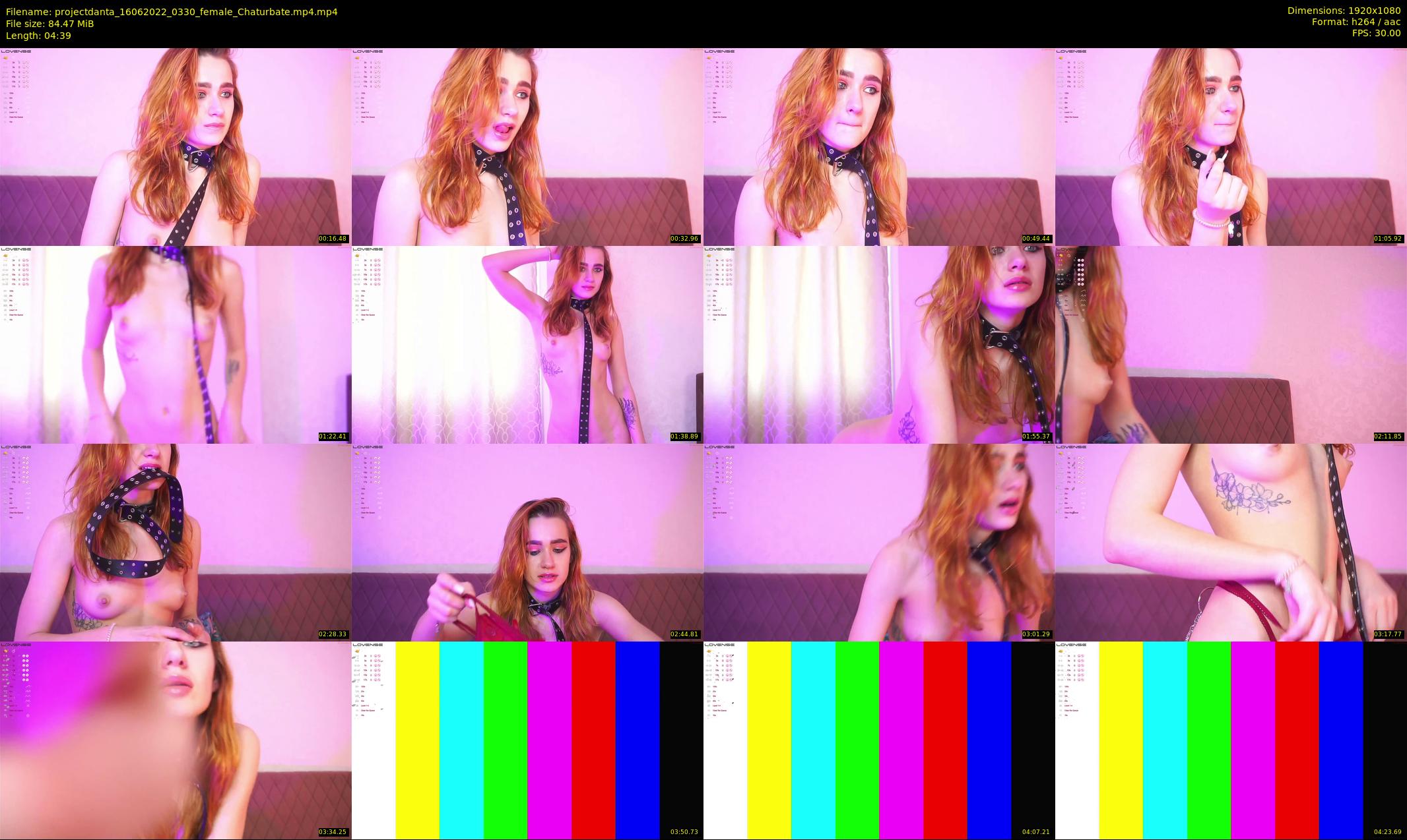 projectdanta — 5 minute Chaturbate female cam show recording, 1080p, Jun 16, 2022