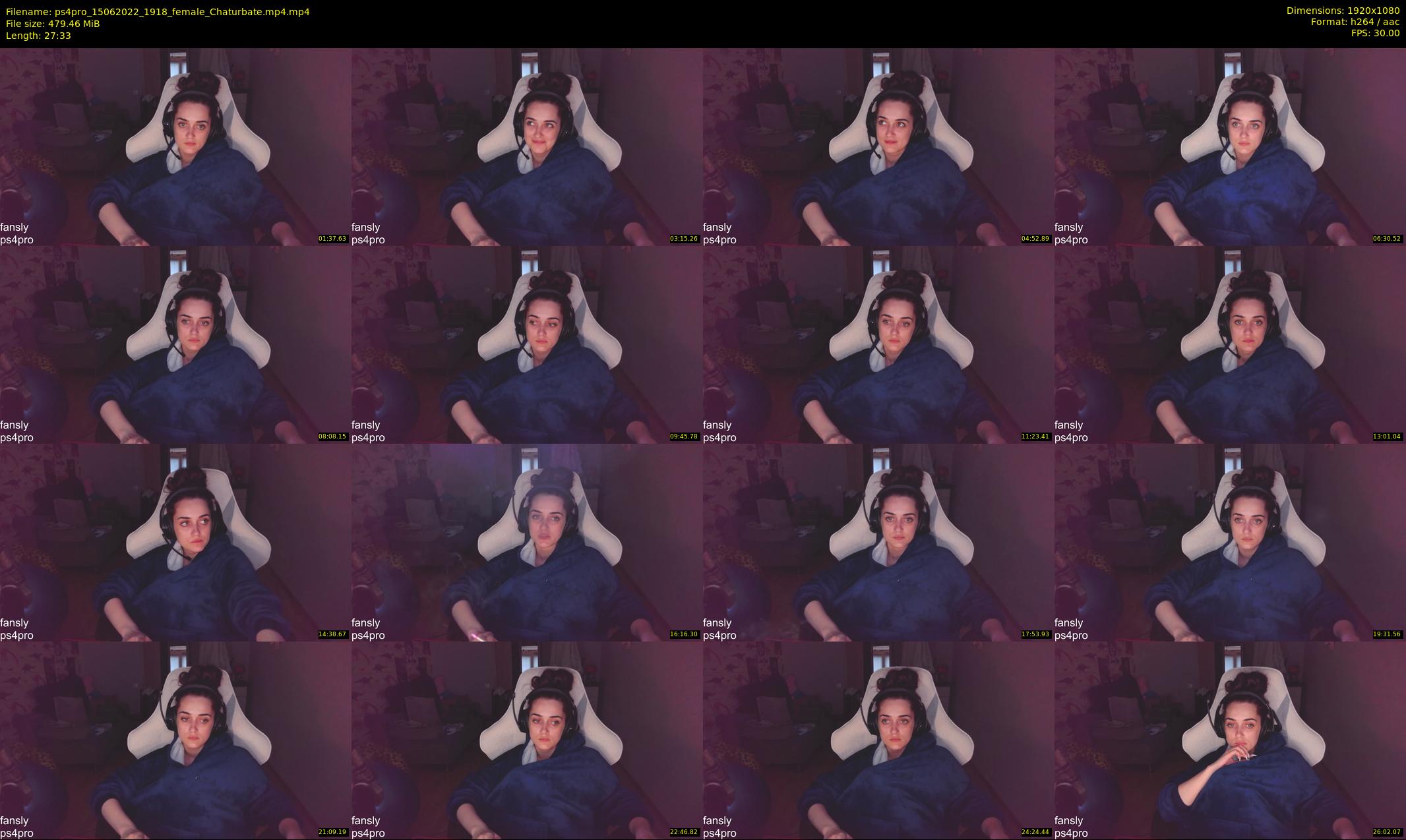 ps4pro — 28 minute Chaturbate female cam show recording, 1080p, Jun 15, 2022