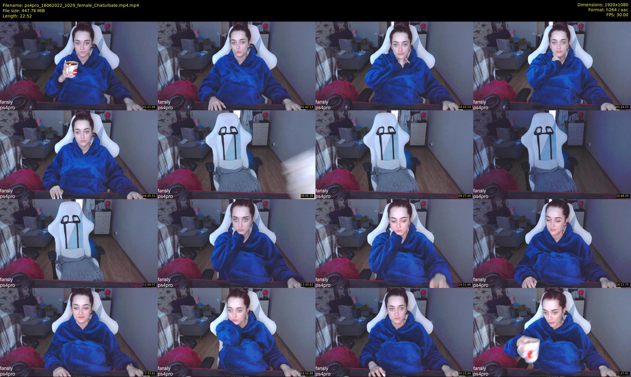 ps4pro — 23 minute Chaturbate female cam show recording, 1080p, Jun 16, 2022