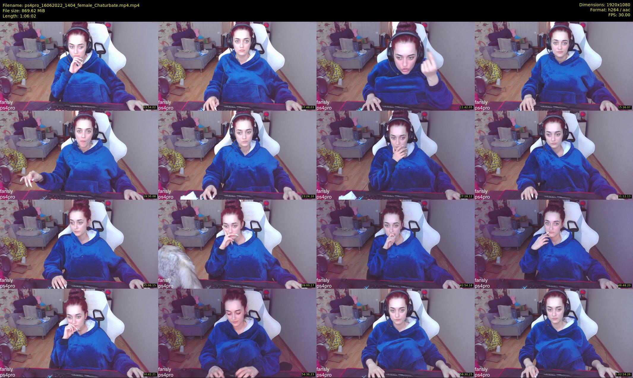 ps4pro — 67 minute Chaturbate female cam show recording, 1080p, Jun 16, 2022