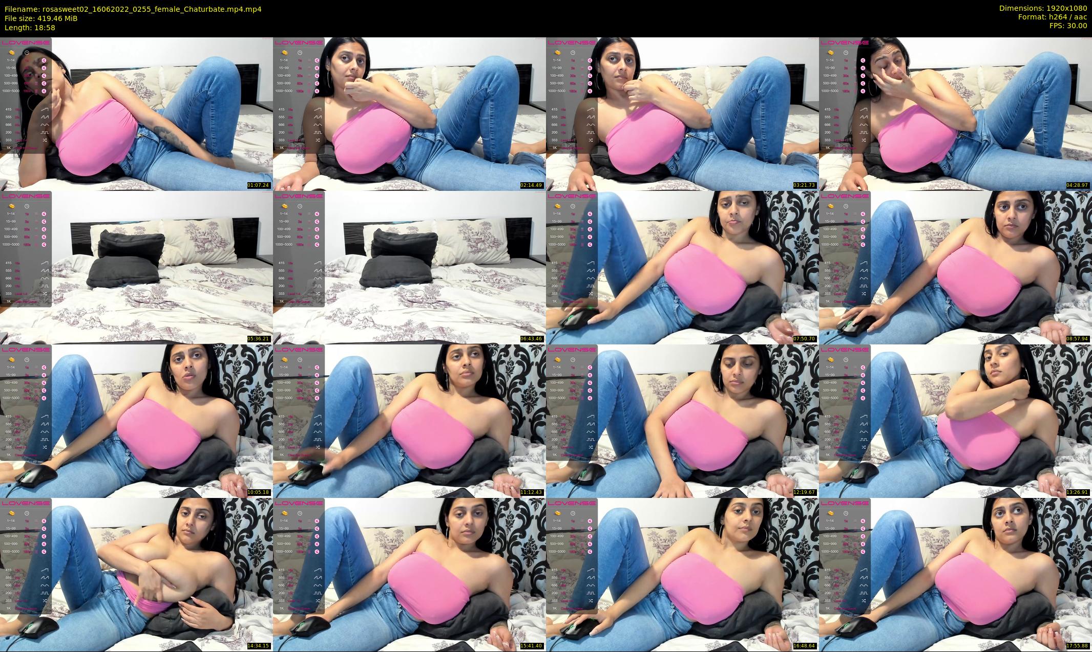 rosasweet02 — 19 minute Chaturbate female cam show recording, 1080p, Jun 16, 2022