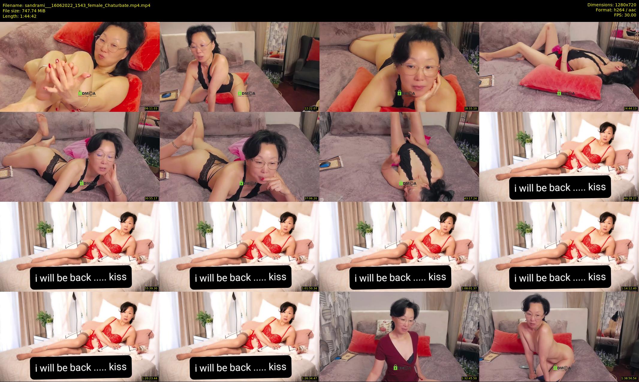 sandrami__ — 105 minute Chaturbate female cam show recording, 720p, Jun 16, 2022