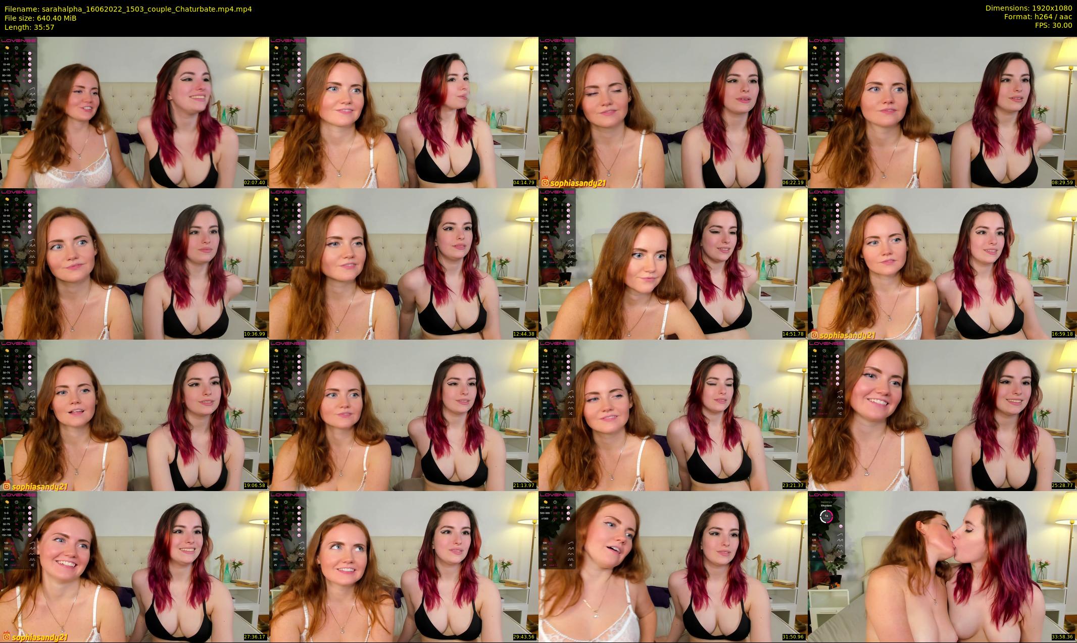 sarahalpha — 36 minute Chaturbate couple cam show recording, 1080p, Jun 16, 2022