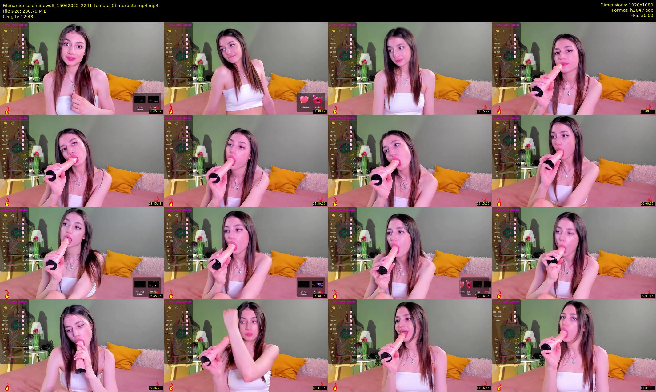 selenanewolf — 13 minute Chaturbate couple cam show recording, 1080p, Jun 15, 2022
