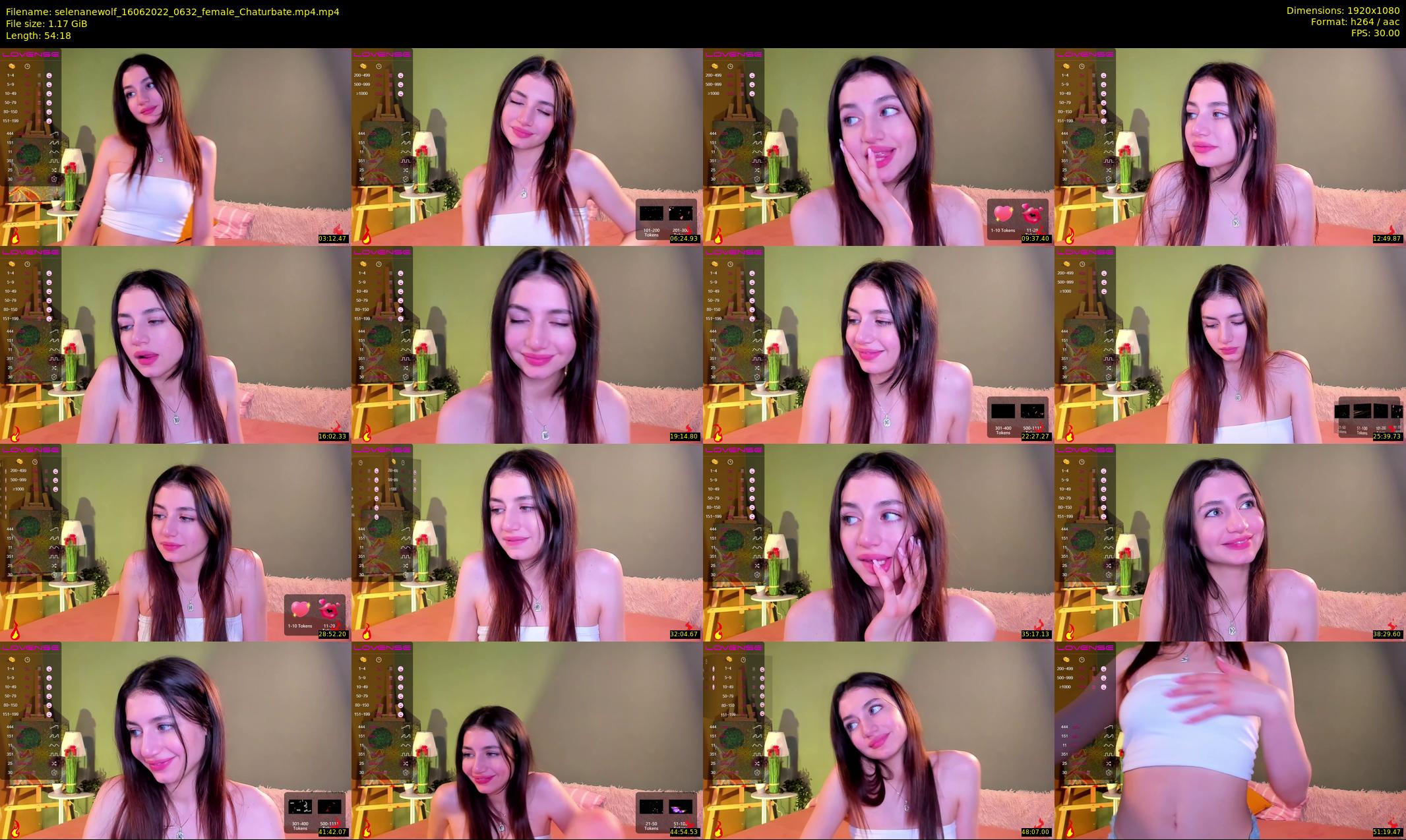 selenanewolf — 55 minute Chaturbate couple cam show recording, 1080p, Jun 16, 2022