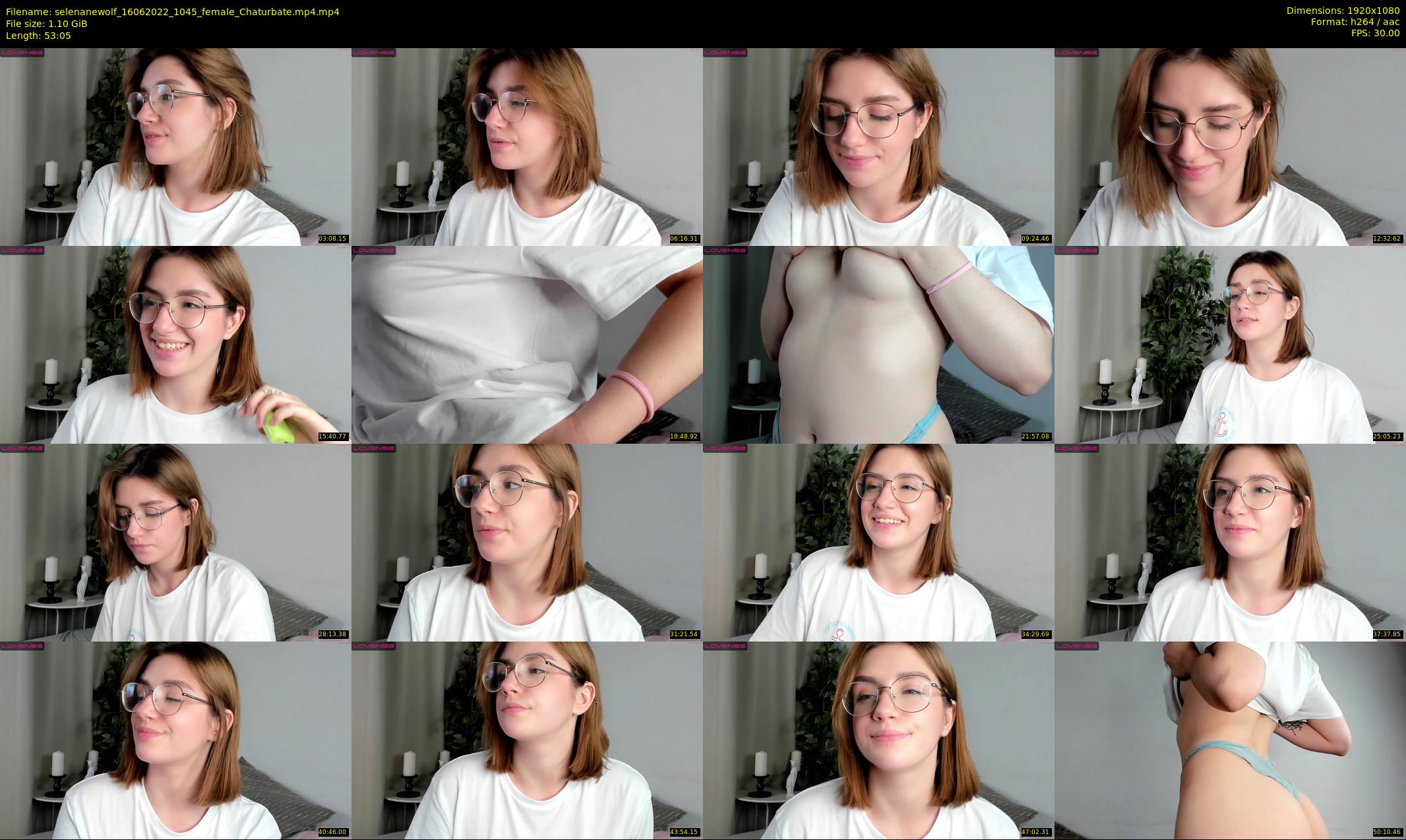 selenanewolf — 54 minute Chaturbate couple cam show recording, 1080p, Jun 16, 2022