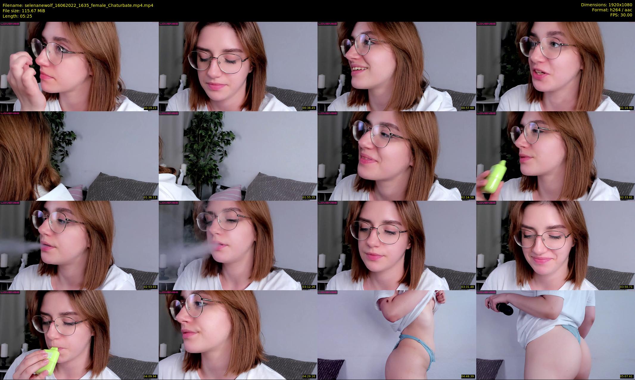 selenanewolf — 6 minute Chaturbate couple cam show recording, 1080p, Jun 16, 2022