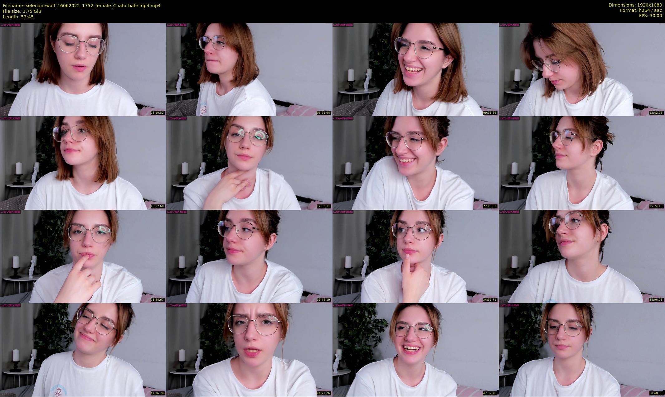 selenanewolf — 54 minute Chaturbate couple cam show recording, 1080p, Jun 16, 2022