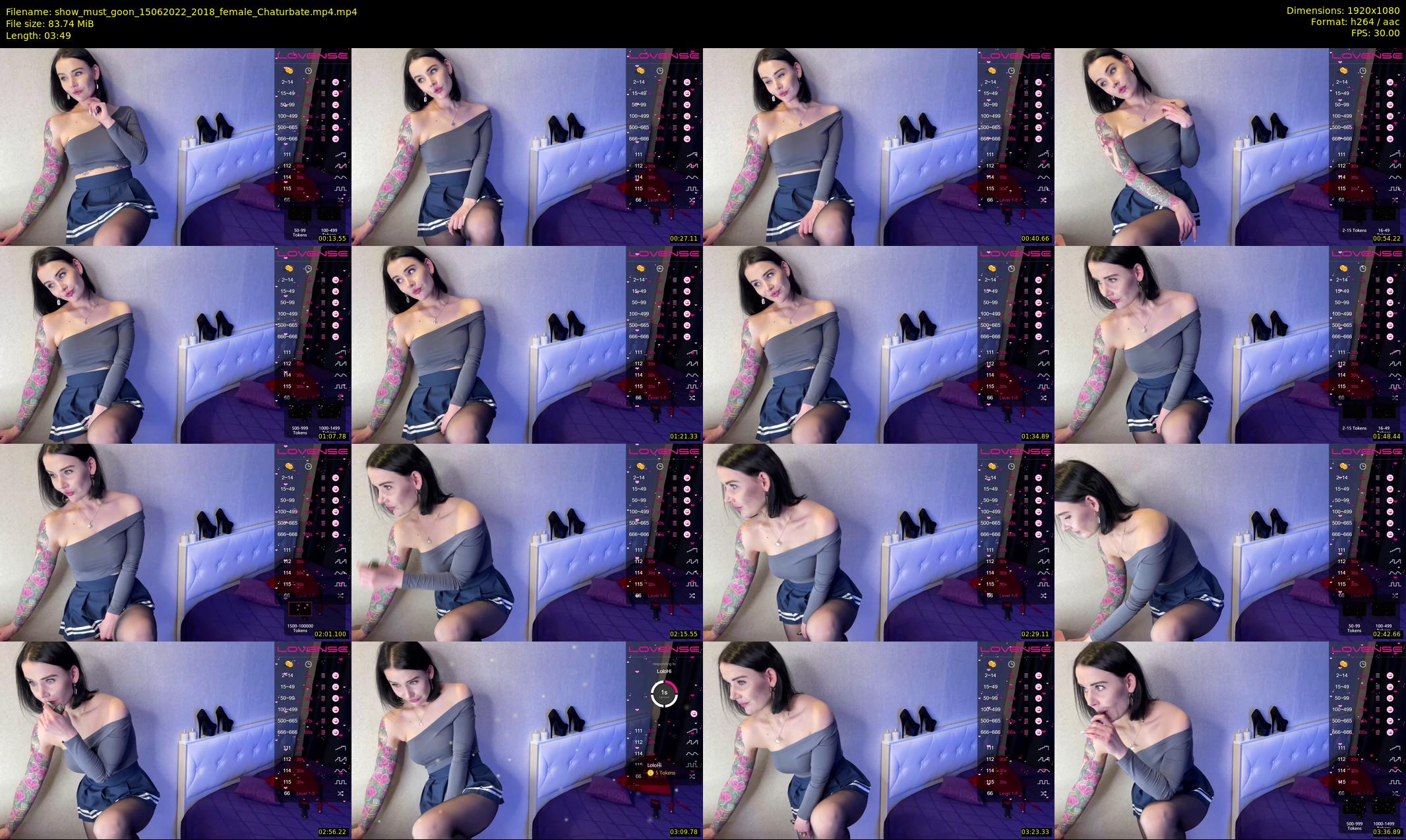 show_must_goon — 4 minute Chaturbate female cam show recording, 1080p, Jun 15, 2022