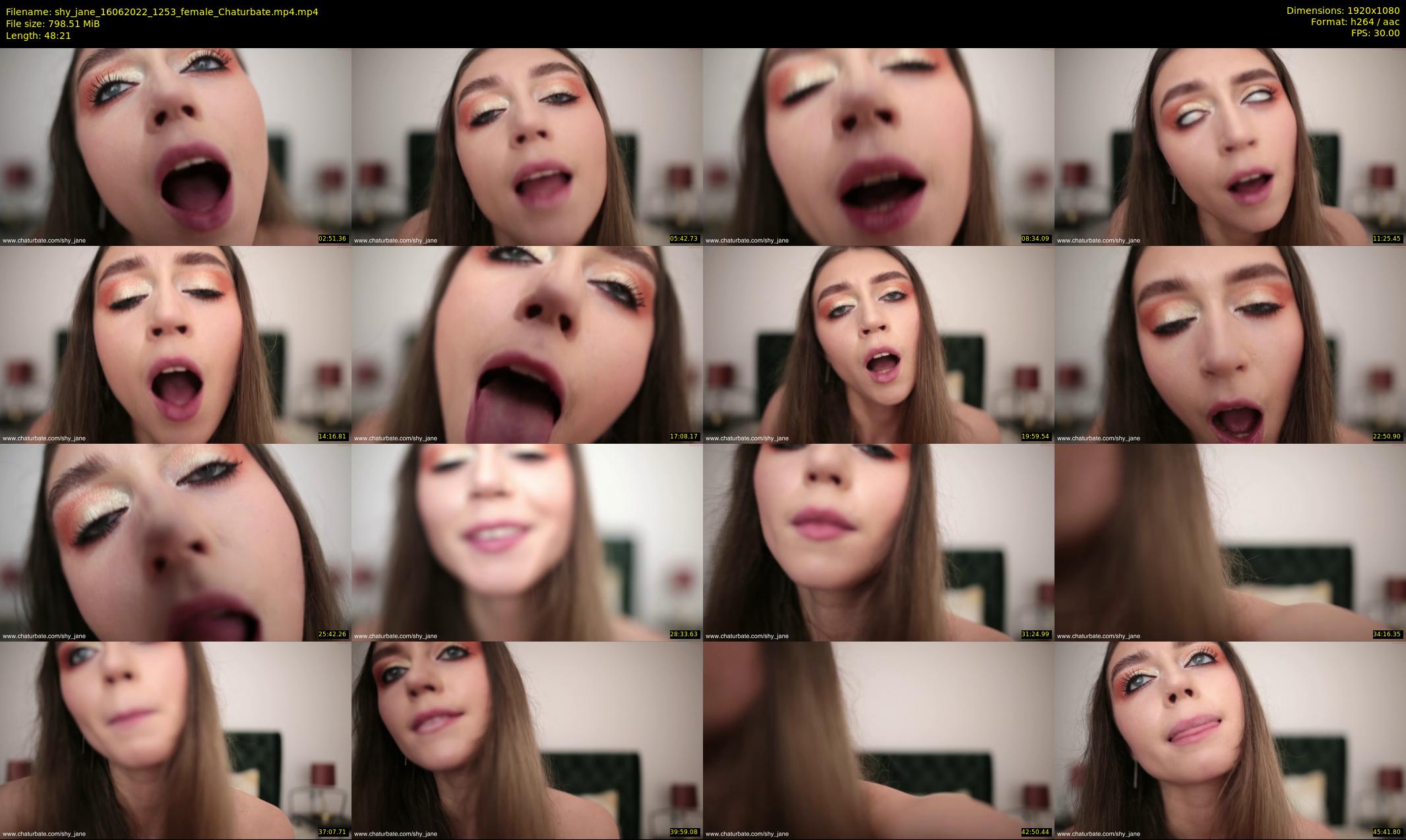 shy_jane — 49 minute Chaturbate female cam show recording, 1080p, Jun 16, 2022