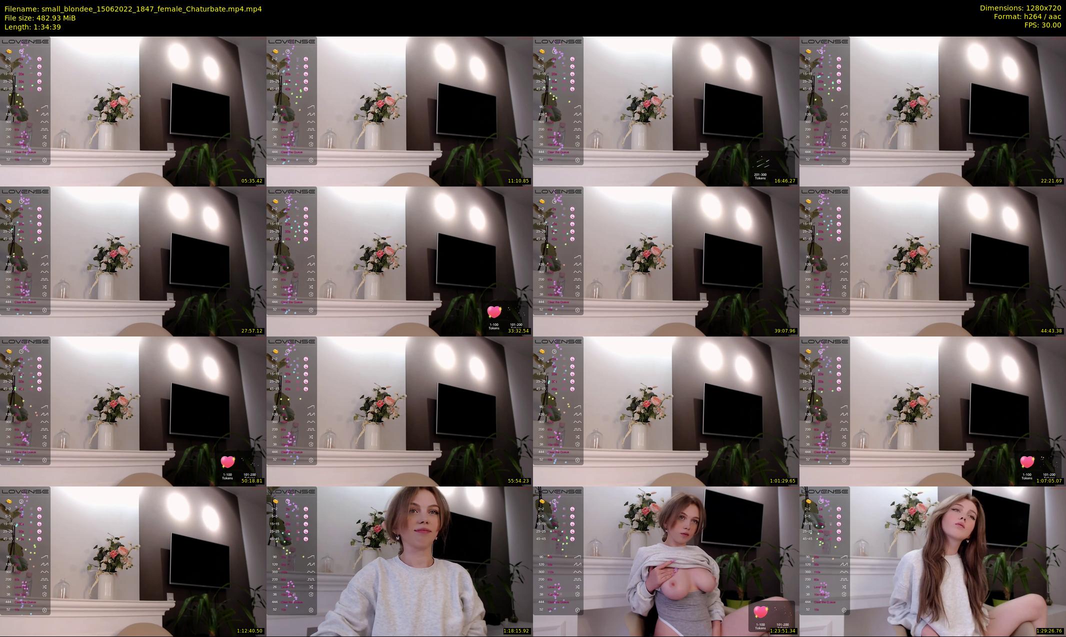 small_blondee — 95 minute Chaturbate female cam show recording, 720p, Jun 15, 2022