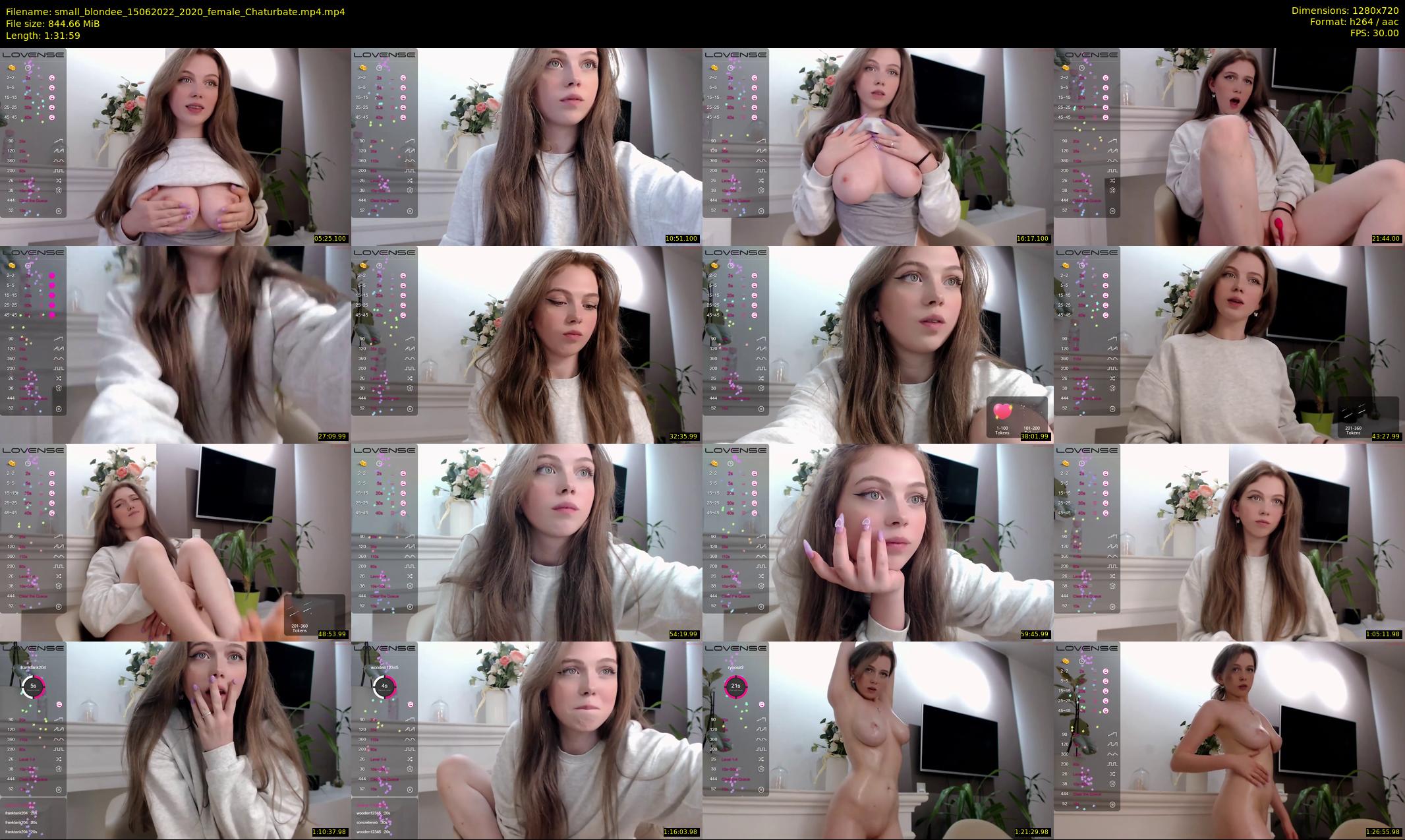 small_blondee — 92 minute Chaturbate female cam show recording, 720p, Jun 15, 2022