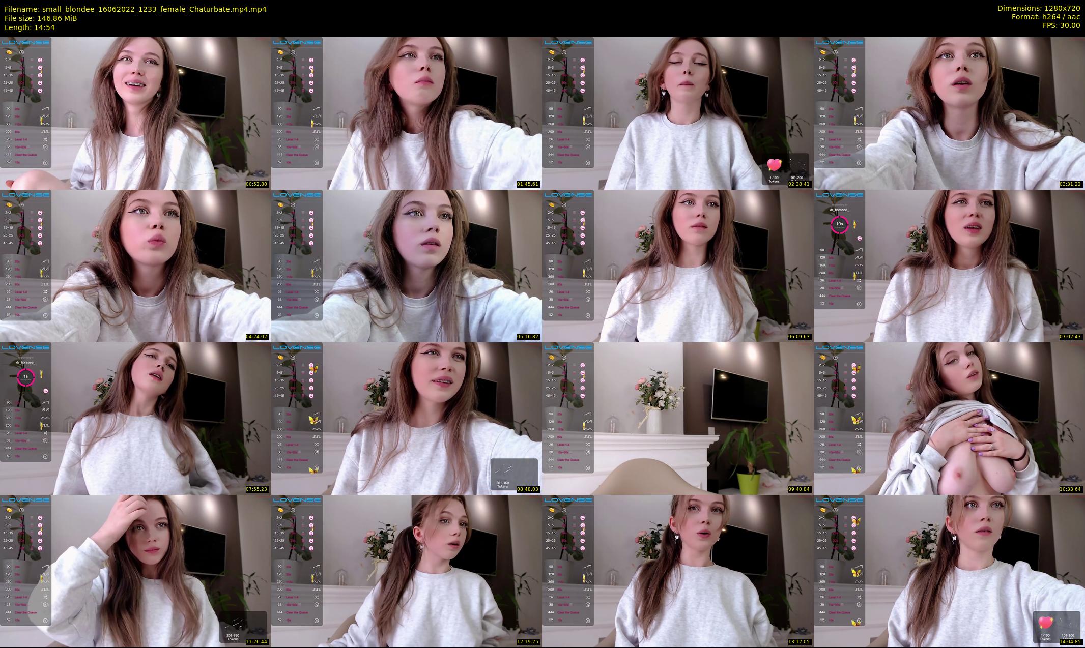 small_blondee — 15 minute Chaturbate female cam show recording, 720p, Jun 16, 2022