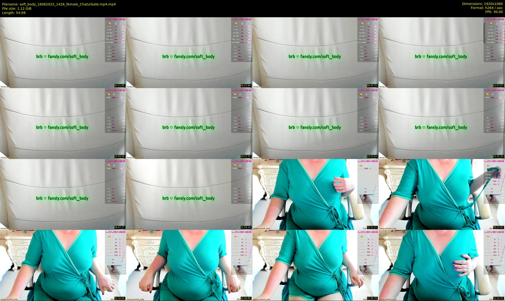 soft_body — 55 minute Chaturbate female cam show recording, 1080p, Jun 16, 2022