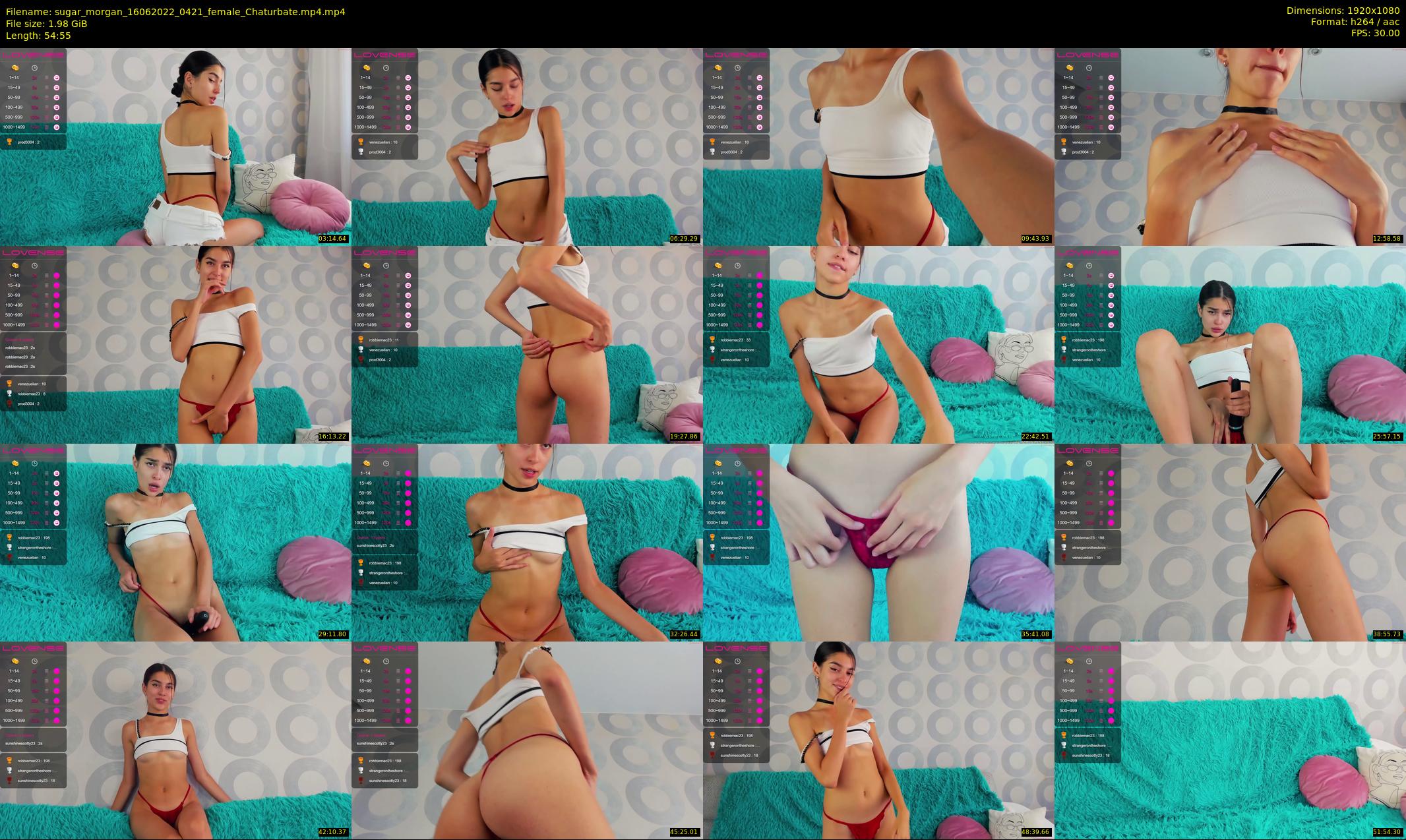 sugar_morgan — 55 minute Chaturbate female cam show recording, 1080p, Jun 16, 2022